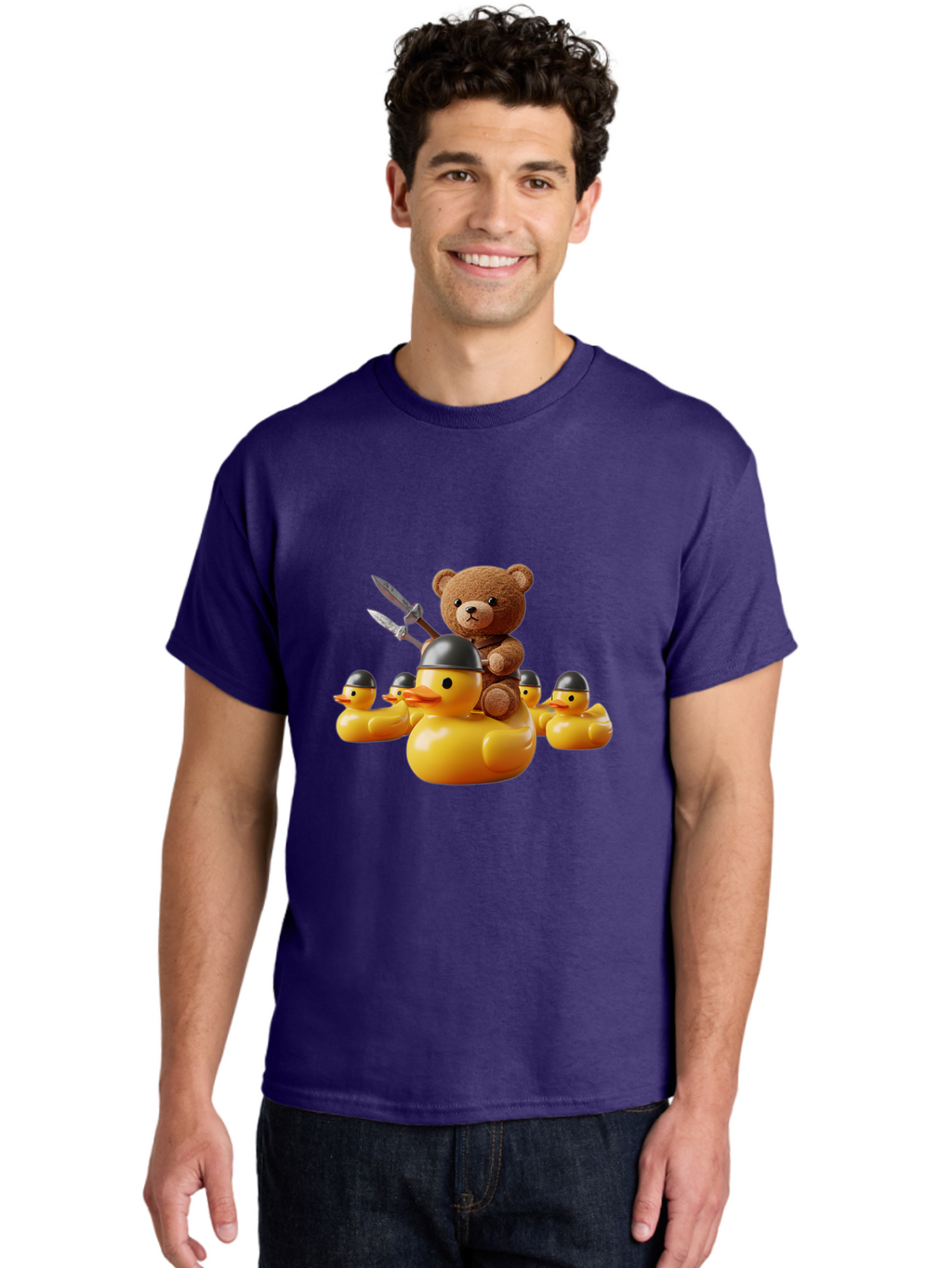 Teddy-On-Duck Men'S Graphic Tee, 100% Cotton, Comfortable Casual Summer Wear, Machine Washable, Vintage Camera, Old Camera, Antique Camera, Black Camera, Classic Photography, Photography Equipment, Nostalgic Device, Film Camera, Camera Art Ban730
