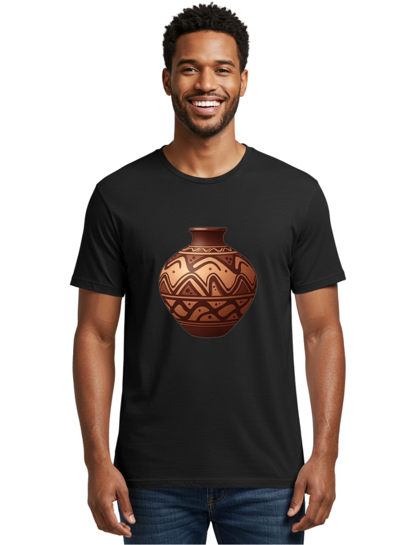 Terracotta-Pot Men'S Graphic Tee, 100% Cotton, Comfortable Casual Summer Wear, Machine Washable, Vintage Camera, Old Camera, Antique Camera, Black Camera, Classic Photography, Photography Equipment, Nostalgic Device, Film Camera, Camera Art Ban734