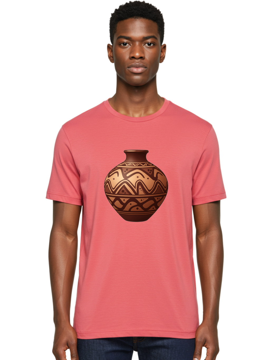 Terracotta-Pot Men'S Graphic Tee, 100% Cotton, Comfortable Casual Summer Wear, Machine Washable, Vintage Camera, Old Camera, Antique Camera, Black Camera, Classic Photography, Photography Equipment, Nostalgic Device, Film Camera, Camera Art Ban734