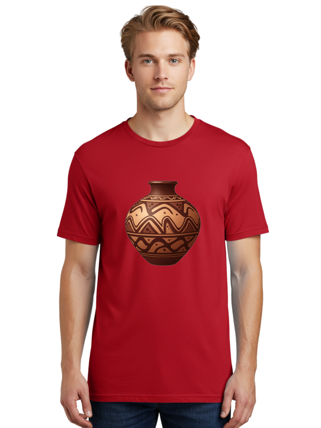 Terracotta-Pot Men'S Graphic Tee, 100% Cotton, Comfortable Casual Summer Wear, Machine Washable, Vintage Camera, Old Camera, Antique Camera, Black Camera, Classic Photography, Photography Equipment, Nostalgic Device, Film Camera, Camera Art Ban734