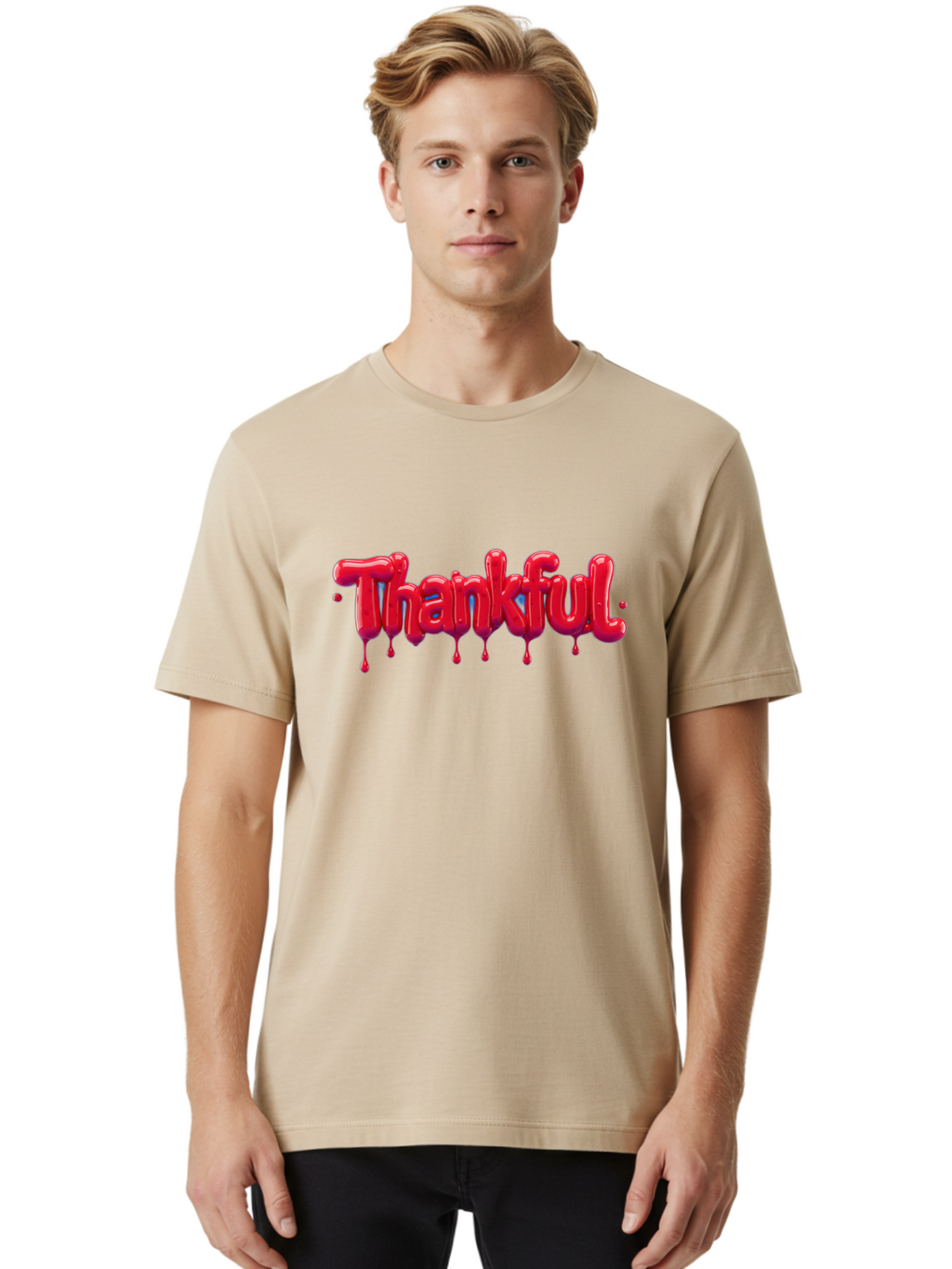 Thankful-1 Men'S Graphic Tee, 100% Cotton, Comfortable Casual Summer Wear, Machine Washable, Vintage Camera, Old Camera, Antique Camera, Black Camera, Classic Photography, Photography Equipment, Nostalgic Device, Film Camera, Camera Art Ban739