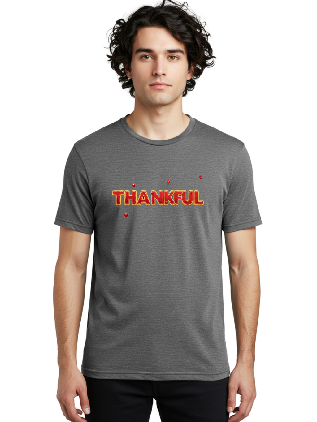 Thankful-2 Men'S Graphic Tee, 100% Cotton, Comfortable Casual Summer Wear, Machine Washable, Vintage Camera, Old Camera, Antique Camera, Black Camera, Classic Photography, Photography Equipment, Nostalgic Device, Film Camera, Camera Art Ban740