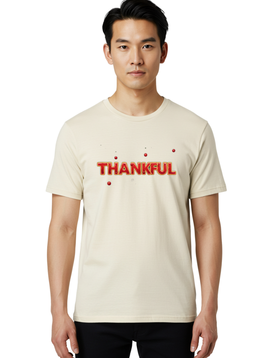 Thankful-2 Men'S Graphic Tee, 100% Cotton, Comfortable Casual Summer Wear, Machine Washable, Vintage Camera, Old Camera, Antique Camera, Black Camera, Classic Photography, Photography Equipment, Nostalgic Device, Film Camera, Camera Art Ban740