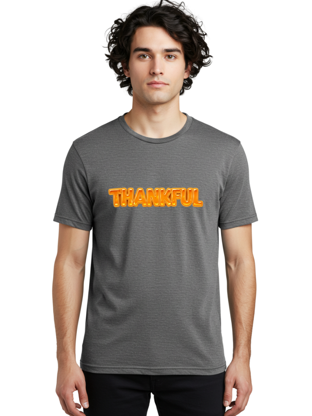 Thankful-3 Men'S Graphic Tee, 100% Cotton, Comfortable Casual Summer Wear, Machine Washable, Vintage Camera, Old Camera, Antique Camera, Black Camera, Classic Photography, Photography Equipment, Nostalgic Device, Film Camera, Camera Art Ban741