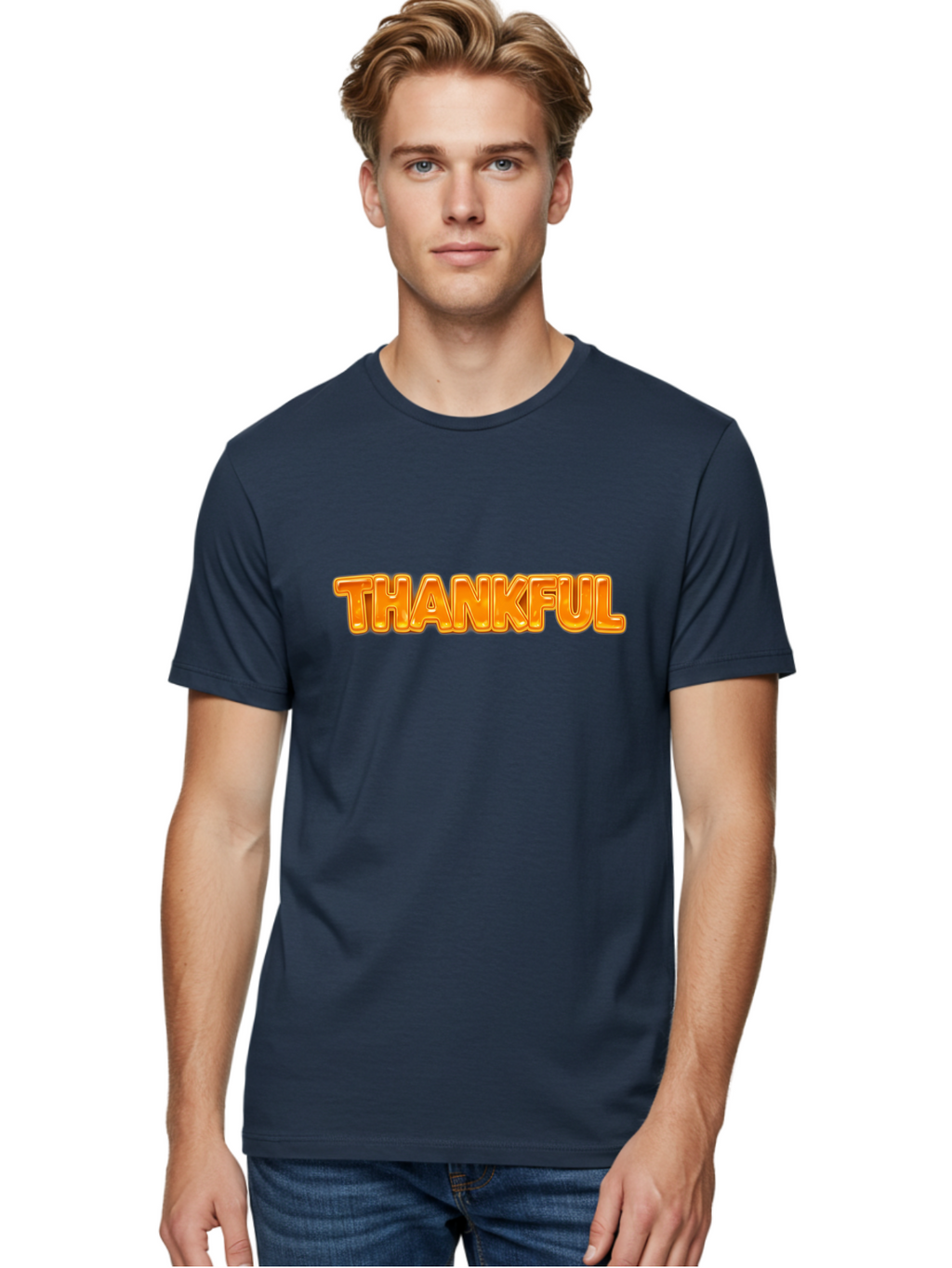 Thankful-3 Men'S Graphic Tee, 100% Cotton, Comfortable Casual Summer Wear, Machine Washable, Vintage Camera, Old Camera, Antique Camera, Black Camera, Classic Photography, Photography Equipment, Nostalgic Device, Film Camera, Camera Art Ban741