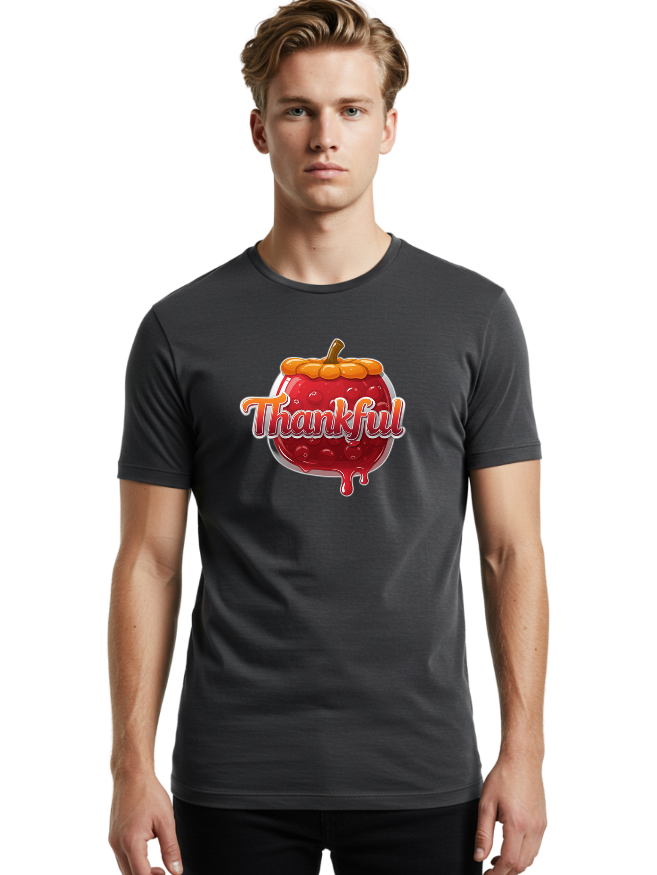 Thankful-4 Men'S Graphic Tee, 100% Cotton, Comfortable Casual Summer Wear, Machine Washable, Vintage Camera, Old Camera, Antique Camera, Black Camera, Classic Photography, Photography Equipment, Nostalgic Device, Film Camera, Camera Art Ban742