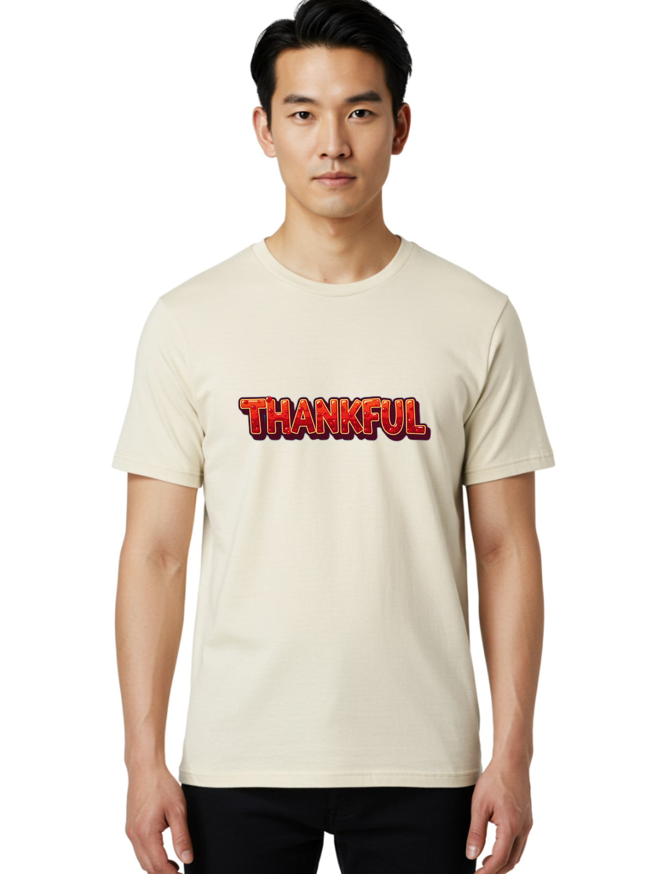 Thankful-6 Men'S Graphic Tee, 100% Cotton, Comfortable Casual Summer Wear, Machine Washable, Vintage Camera, Old Camera, Antique Camera, Black Camera, Classic Photography, Photography Equipment, Nostalgic Device, Film Camera, Camera Art Ban744
