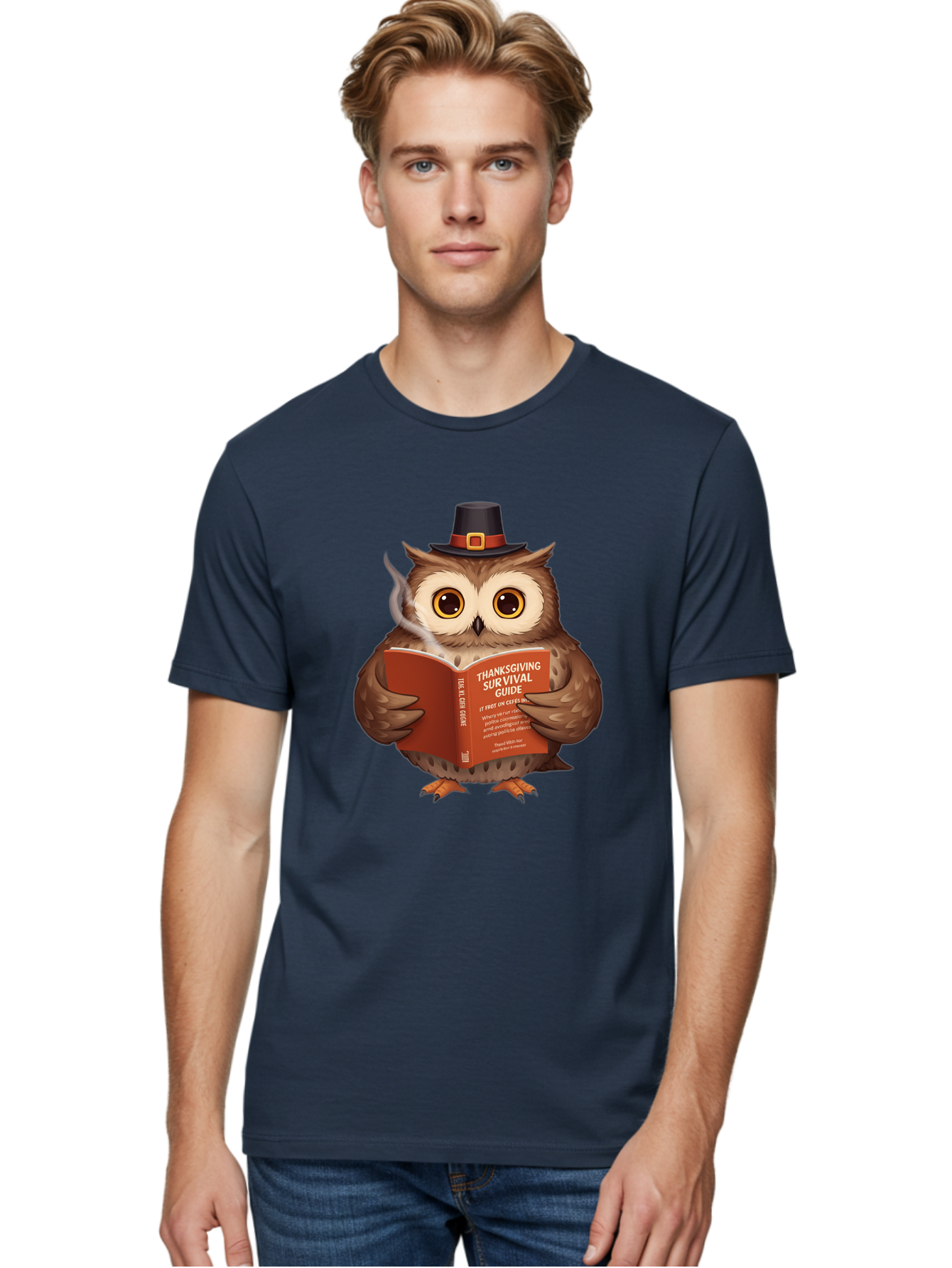 Thanksgiving-Survival-Guide-1 Men'S Graphic Tee, 100% Cotton, Comfortable Casual Summer Wear, Machine Washable, Vintage Camera, Old Camera, Antique Camera, Black Camera, Classic Photography, Photography Equipment, Nostalgic Device, Ban747
