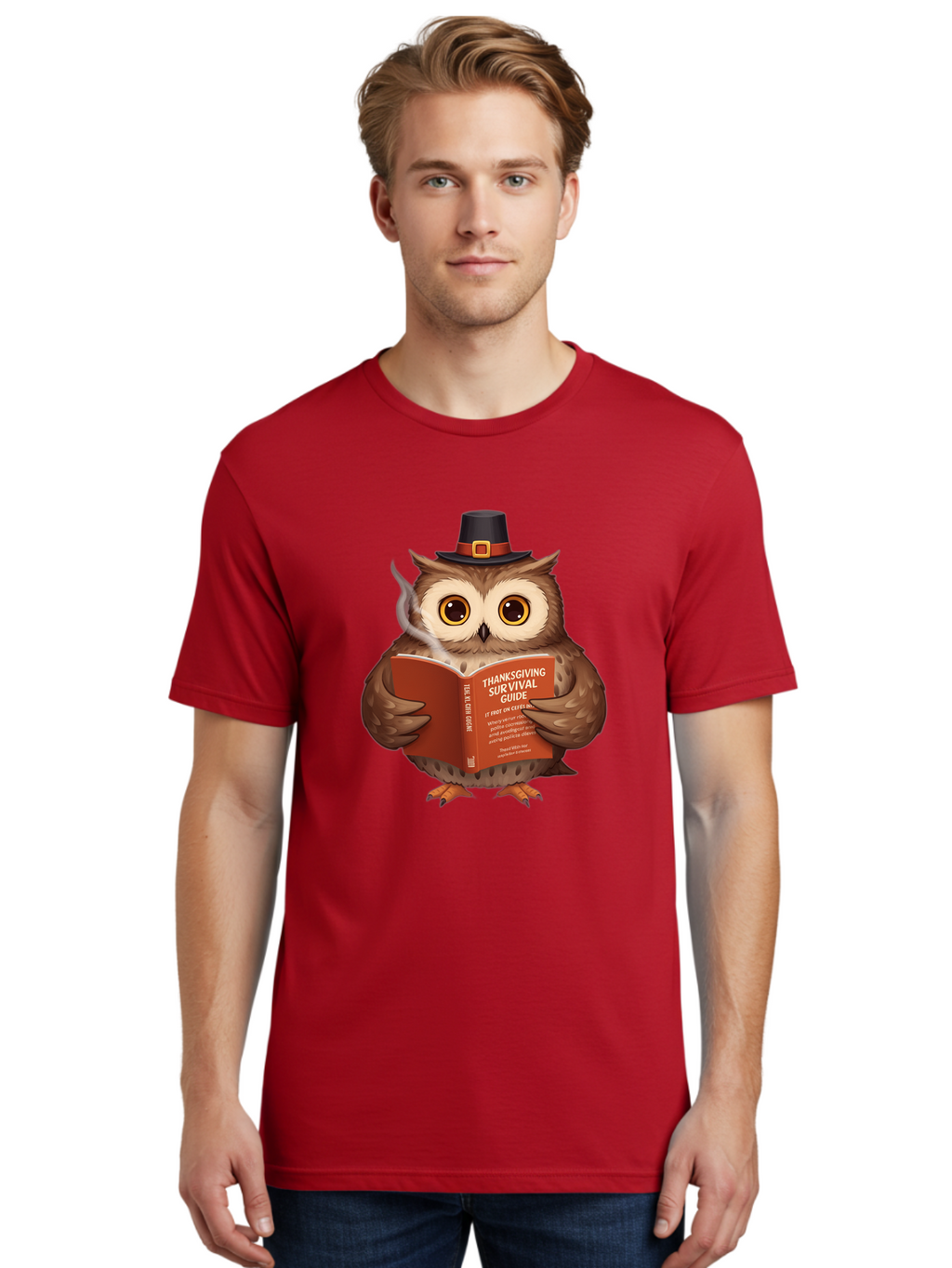 Thanksgiving-Survival-Guide-1 Men'S Graphic Tee, 100% Cotton, Comfortable Casual Summer Wear, Machine Washable, Vintage Camera, Old Camera, Antique Camera, Black Camera, Classic Photography, Photography Equipment, Nostalgic Device, Ban747