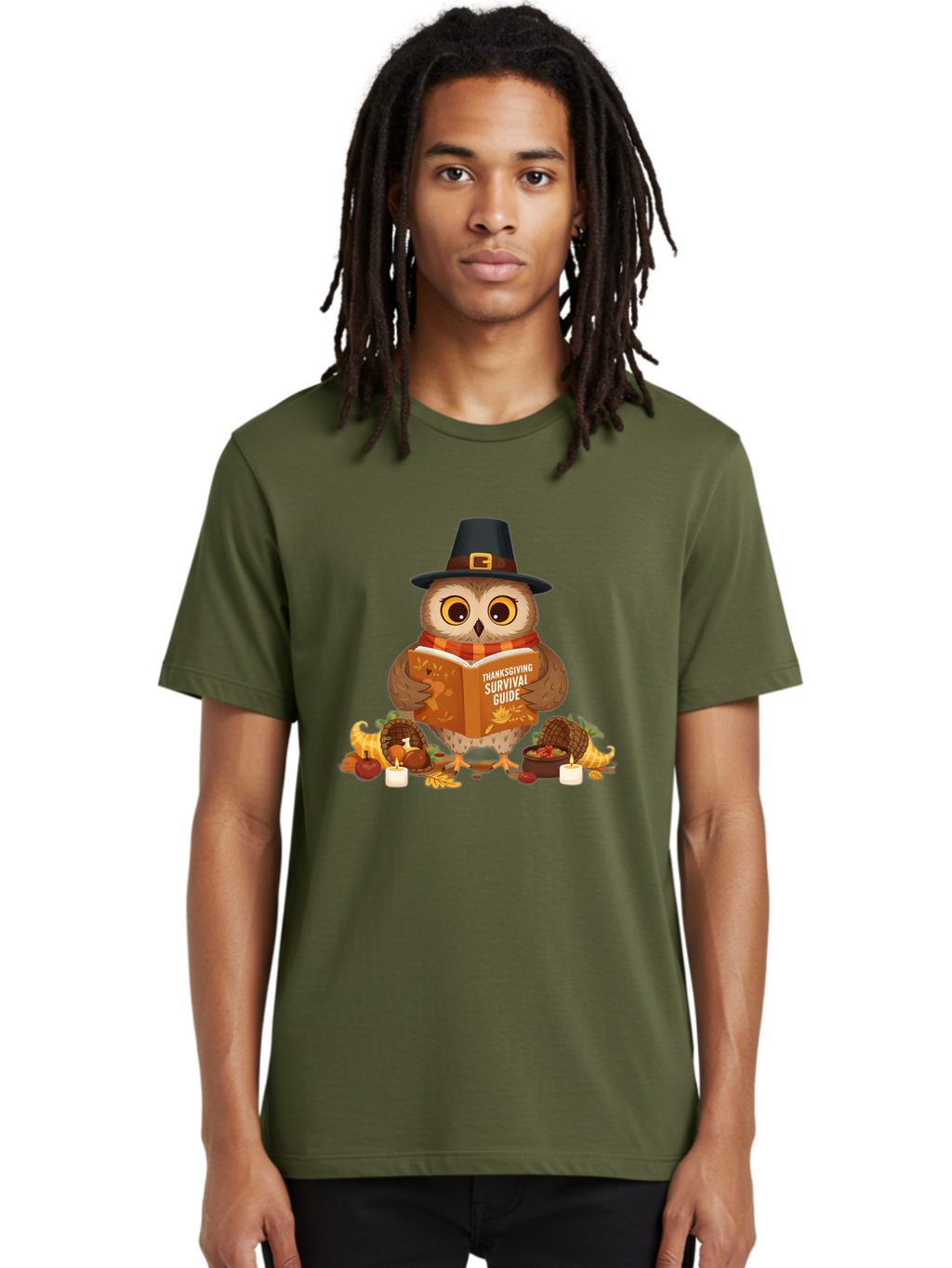 Thanksgiving-Survival-Guide-2 Men'S Graphic Tee, 100% Cotton, Comfortable Casual Summer Wear, Machine Washable, Vintage Camera, Old Camera, Antique Camera, Black Camera, Classic Photography, Photography Equipment, Nostalgic Device, Ban748