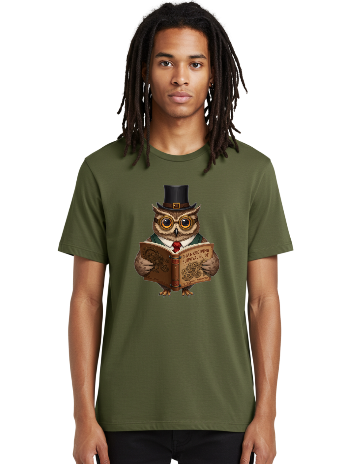 Thanksgiving-Survival-Guide-3 Men'S Graphic Tee, 100% Cotton, Comfortable Casual Summer Wear, Machine Washable, Vintage Camera, Old Camera, Antique Camera, Black Camera, Classic Photography, Photography Equipment, Nostalgic Device, Ban749