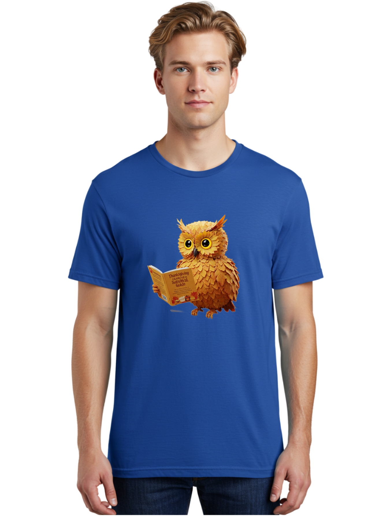Thanksgiving-Survival-Guide-Owl-2 Men'S Graphic Tee, 100% Cotton, Comfortable Casual Summer Wear, Machine Washable, Vintage Camera, Old Camera, Antique Camera, Black Camera, Classic Photography, Photography Equipment, Nostalgic Device, Ban751