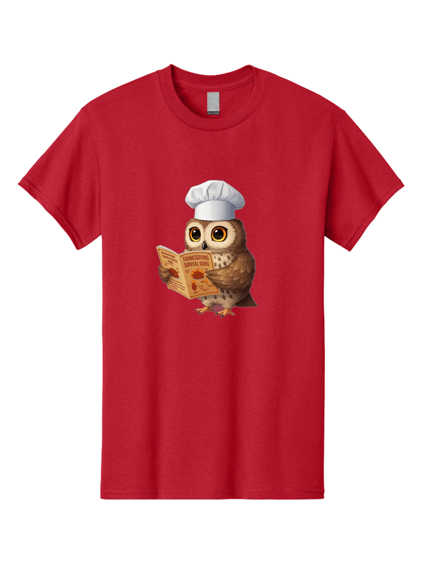 Thanksgiving-Survival-Guide-Owl-4 Men'S Graphic Tee, 100% Cotton, Comfortable Casual Summer Wear, Machine Washable, Vintage Camera, Old Camera, Antique Camera, Black Camera, Classic Photography, Photography Equipment, Nostalgic Device, Ban753