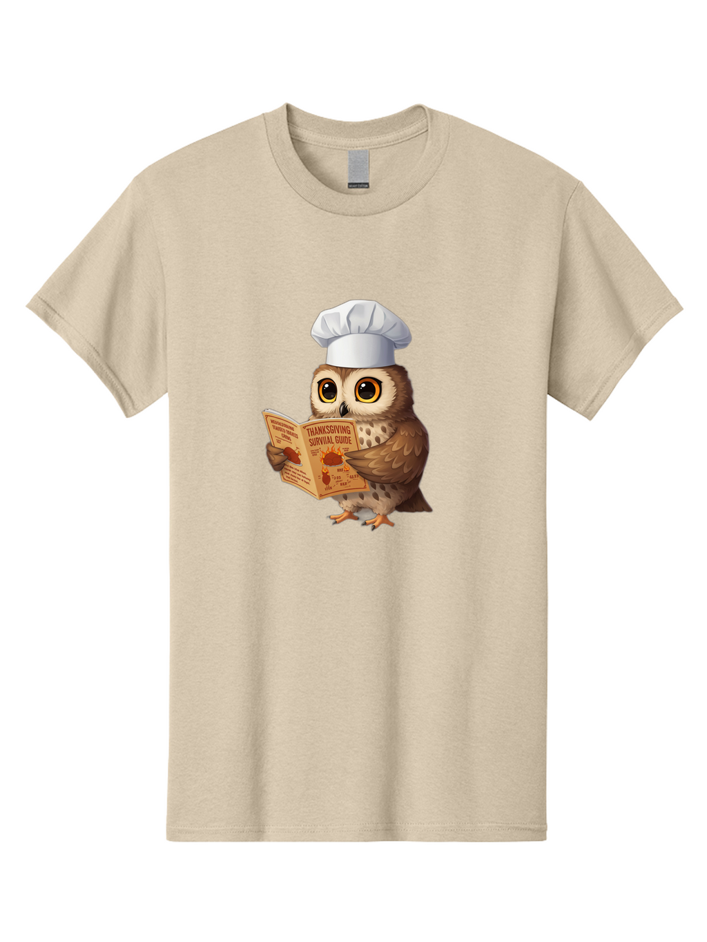 Thanksgiving-Survival-Guide-Owl-4 Men'S Graphic Tee, 100% Cotton, Comfortable Casual Summer Wear, Machine Washable, Vintage Camera, Old Camera, Antique Camera, Black Camera, Classic Photography, Photography Equipment, Nostalgic Device, Ban753