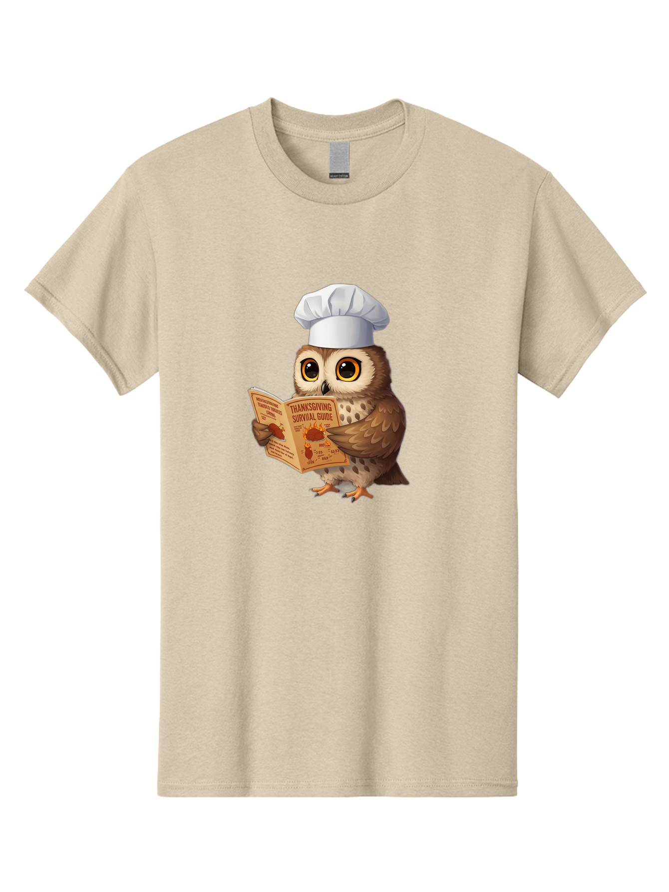 Thanksgiving-Survival-Guide-Owl-4 Men'S Graphic Tee, 100% Cotton, Comfortable Casual Summer Wear, Machine Washable, Vintage Camera, Old Camera, Antique Camera, Black Camera, Classic Photography, Photography Equipment, Nostalgic Device, Ban753