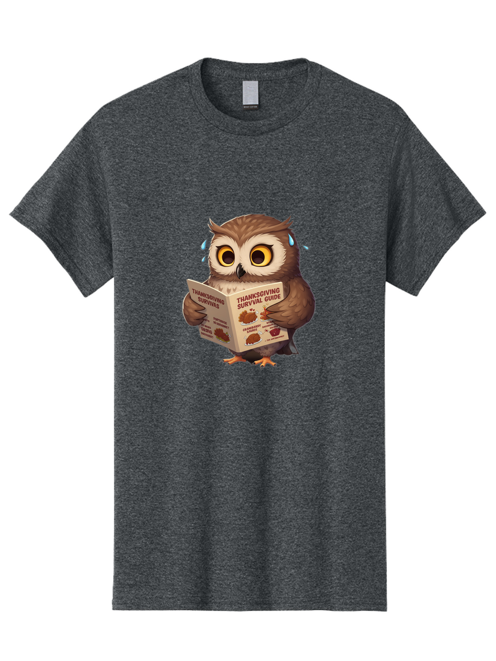 Thanksgiving-Survival-Guide-Owl Men'S Graphic Tee, 100% Cotton, Comfortable Casual Summer Wear, Machine Washable, Vintage Camera, Old Camera, Antique Camera, Black Camera, Classic Photography, Photography Equipment, Nostalgic Device, Ban754