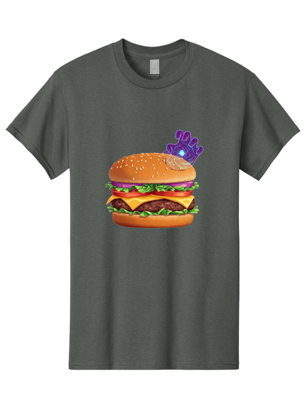 Thanos-Burger Men'S Graphic Tee, 100% Cotton, Comfortable Casual Summer Wear, Machine Washable, Vintage Camera, Old Camera, Antique Camera, Black Camera, Classic Photography, Photography Equipment, Nostalgic Device, Film Camera, Camera Art Ban756