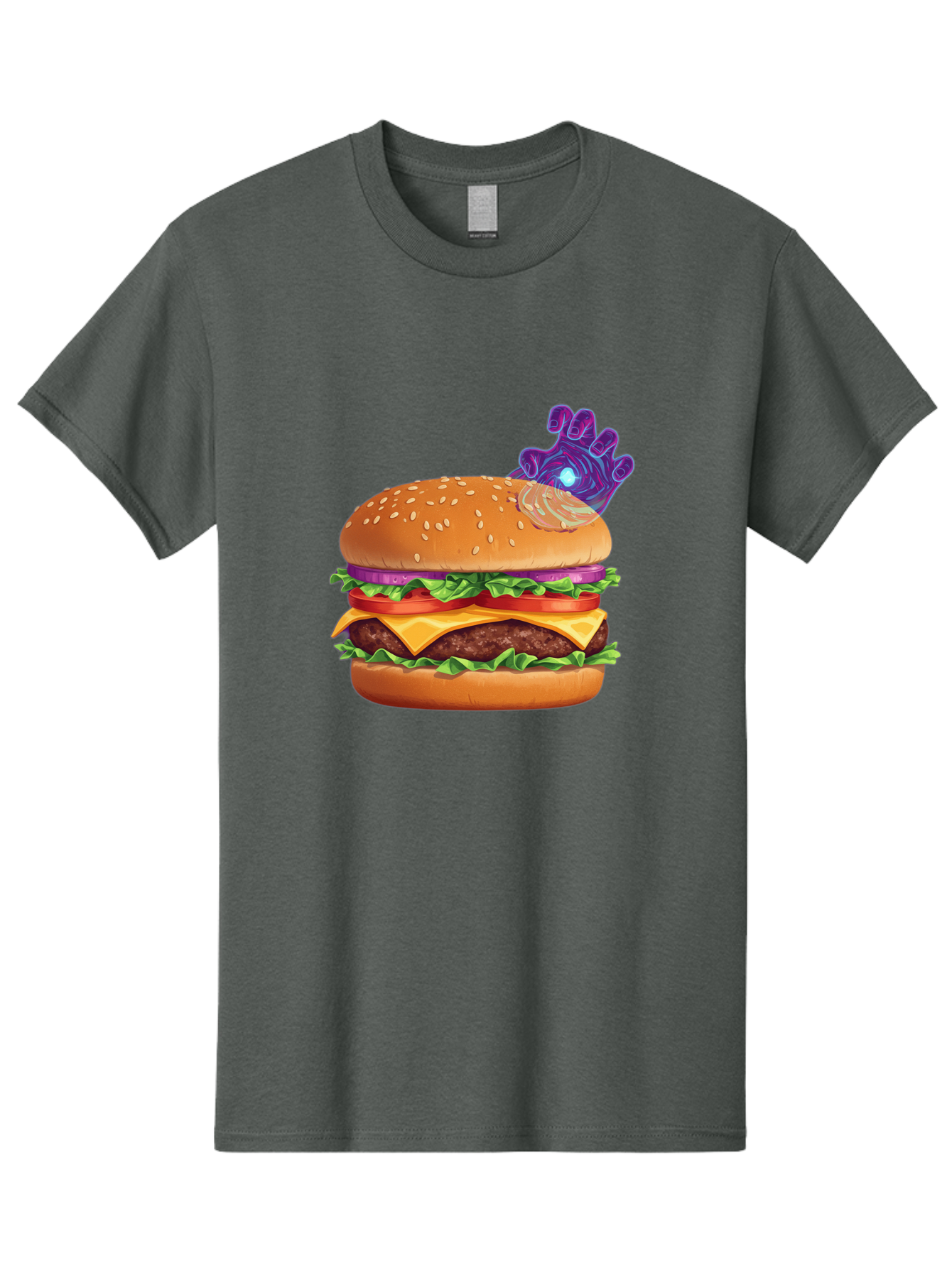 Thanos-Burger Men'S Graphic Tee, 100% Cotton, Comfortable Casual Summer Wear, Machine Washable, Vintage Camera, Old Camera, Antique Camera, Black Camera, Classic Photography, Photography Equipment, Nostalgic Device, Film Camera, Camera Art Ban756