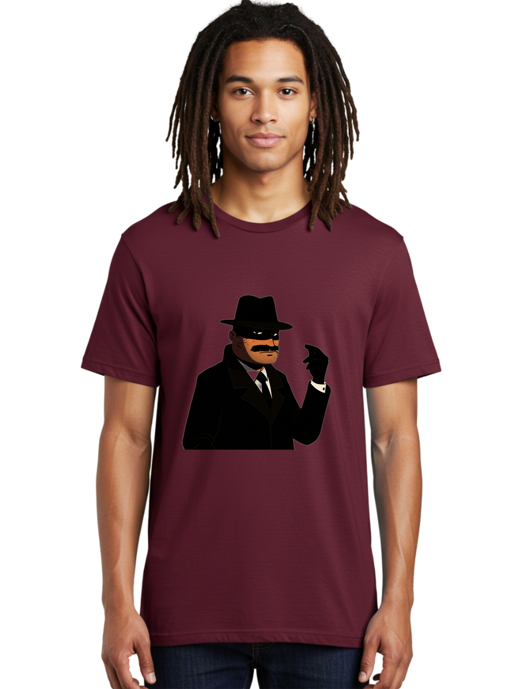 The-Shadow Men'S Graphic Tee, 100% Cotton, Comfortable Casual Summer Wear, Machine Washable, Vintage Camera, Old Camera, Antique Camera, Black Camera, Classic Photography, Photography Equipment, Nostalgic Device, Film Camera, Camera Art Ban757