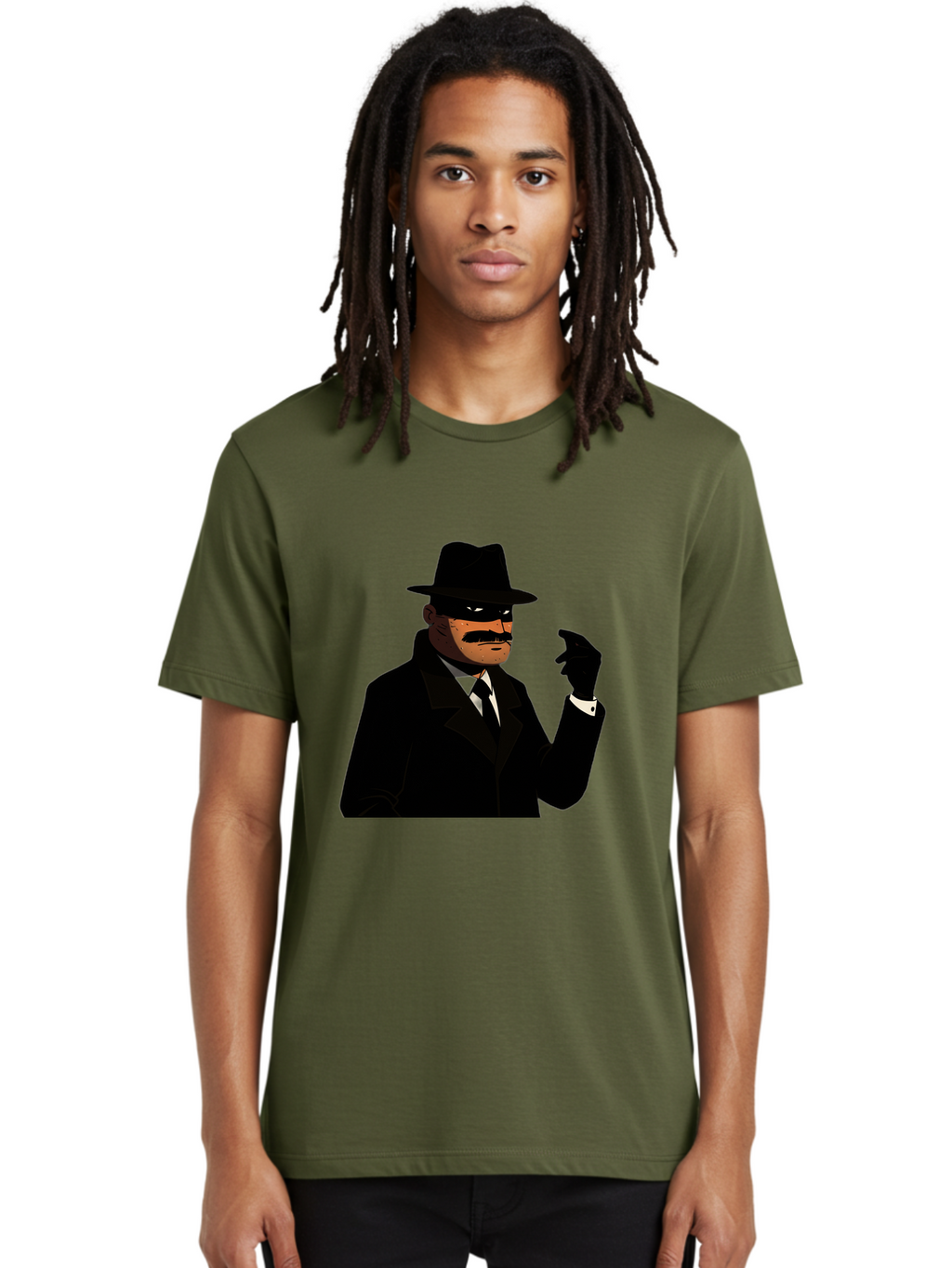 The-Shadow Men'S Graphic Tee, 100% Cotton, Comfortable Casual Summer Wear, Machine Washable, Vintage Camera, Old Camera, Antique Camera, Black Camera, Classic Photography, Photography Equipment, Nostalgic Device, Film Camera, Camera Art Ban757