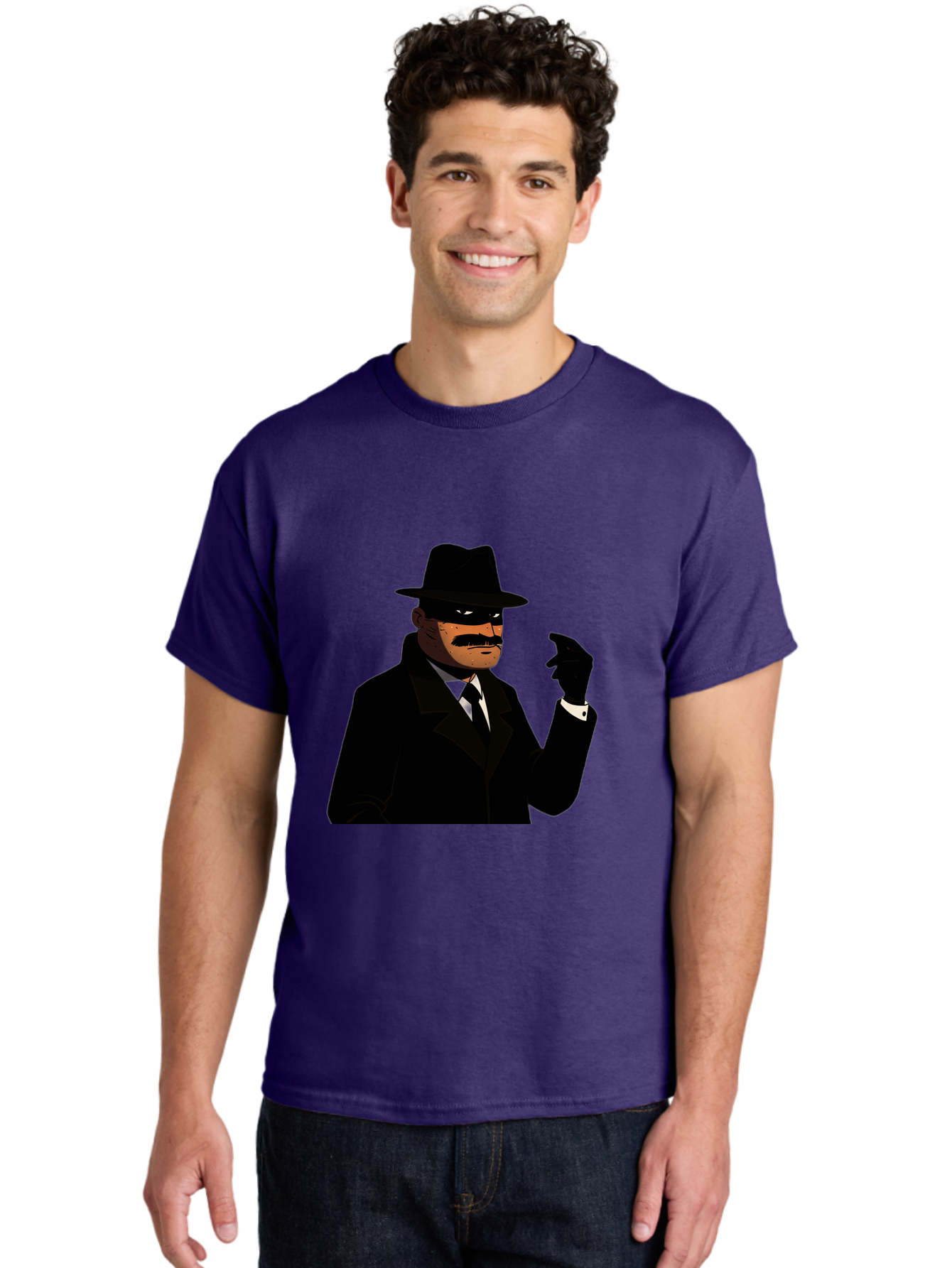 The-Shadow Men'S Graphic Tee, 100% Cotton, Comfortable Casual Summer Wear, Machine Washable, Vintage Camera, Old Camera, Antique Camera, Black Camera, Classic Photography, Photography Equipment, Nostalgic Device, Film Camera, Camera Art Ban757