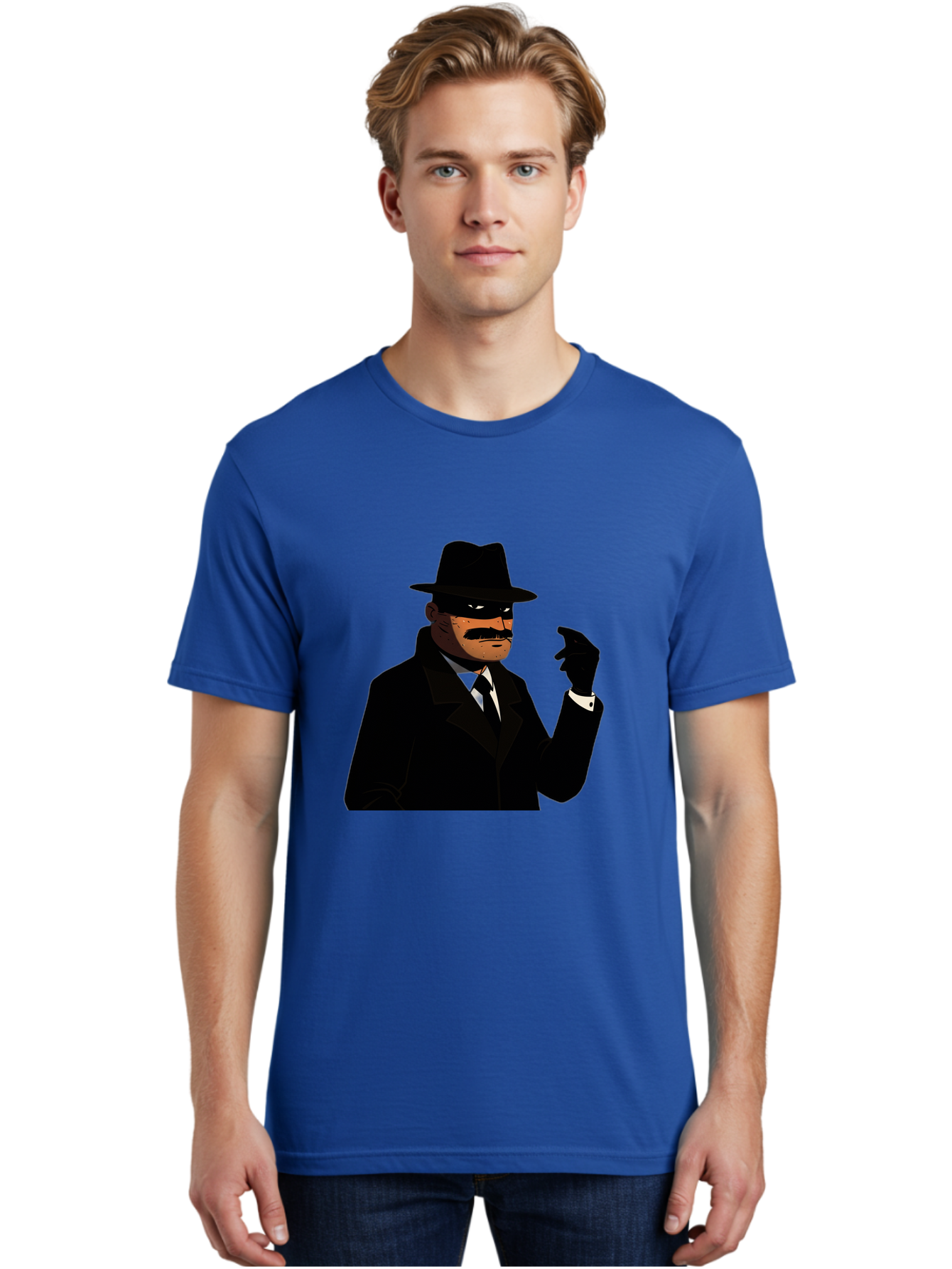 The-Shadow Men'S Graphic Tee, 100% Cotton, Comfortable Casual Summer Wear, Machine Washable, Vintage Camera, Old Camera, Antique Camera, Black Camera, Classic Photography, Photography Equipment, Nostalgic Device, Film Camera, Camera Art Ban757