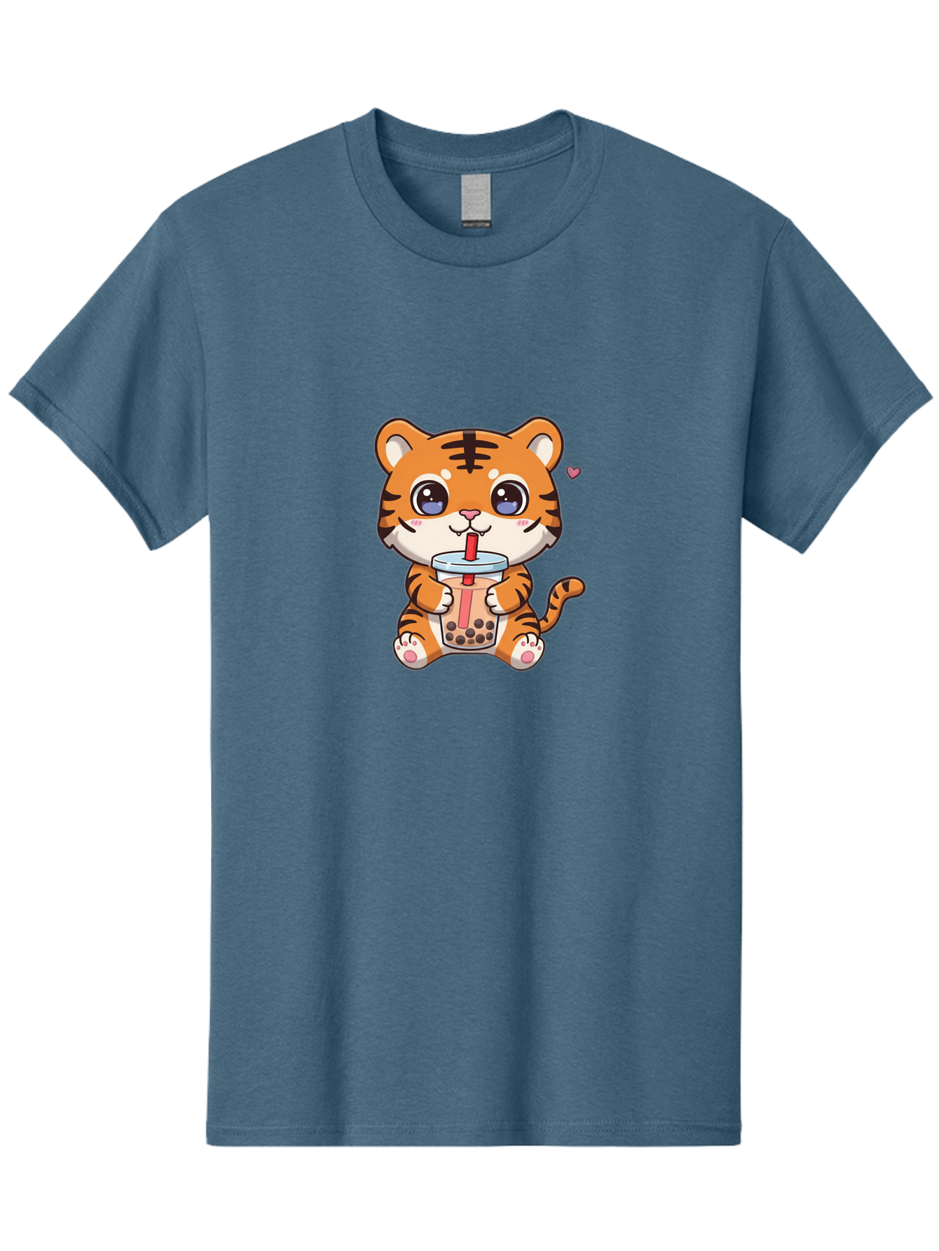Tiger-Drinking-Boba-1 Men'S Graphic Tee, 100% Cotton, Comfortable Casual Summer Wear, Machine Washable, Vintage Camera, Old Camera, Antique Camera, Black Camera, Classic Photography, Photography Equipment, Nostalgic Device, Film Camera, Ban763