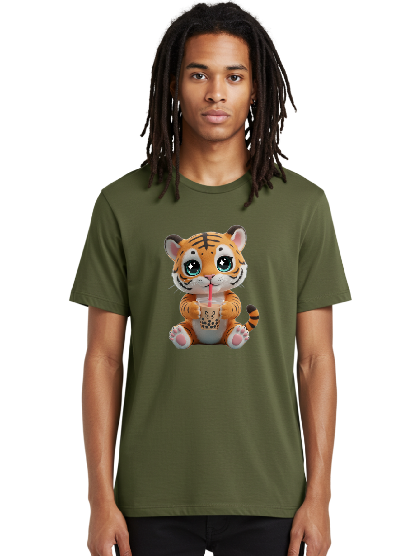 Tiger-Drinking-Boba Men'S Graphic Tee, 100% Cotton, Comfortable Casual Summer Wear, Machine Washable, Vintage Camera, Old Camera, Antique Camera, Black Camera, Classic Photography, Photography Equipment, Nostalgic Device, Film Camera, Ban766