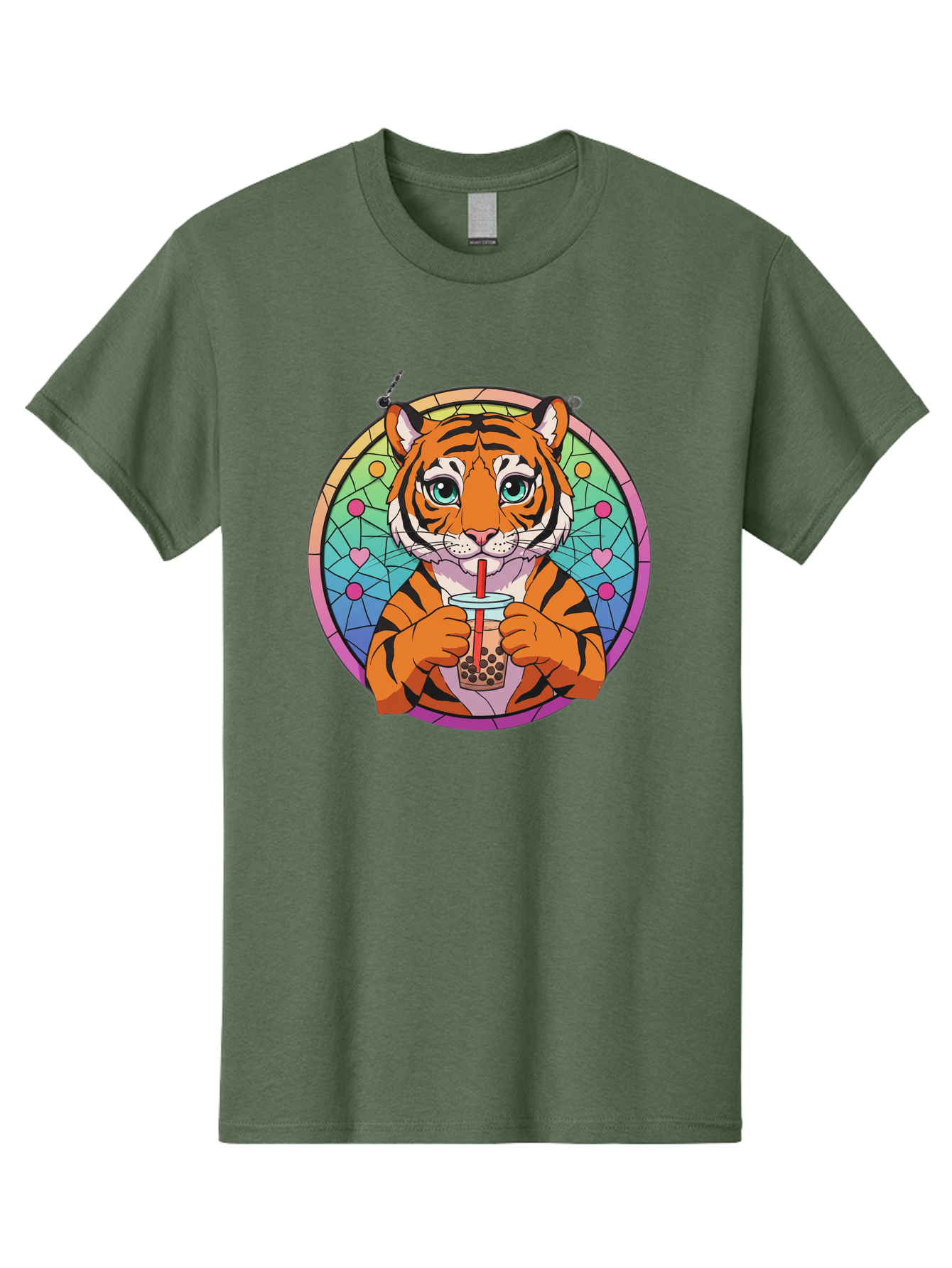 Tiger-With-Boba-Tea Men'S Graphic Tee, 100% Cotton, Comfortable Casual Summer Wear, Machine Washable, Vintage Camera, Old Camera, Antique Camera, Black Camera, Classic Photography, Photography Equipment, Nostalgic Device, Film Camera, Ban770