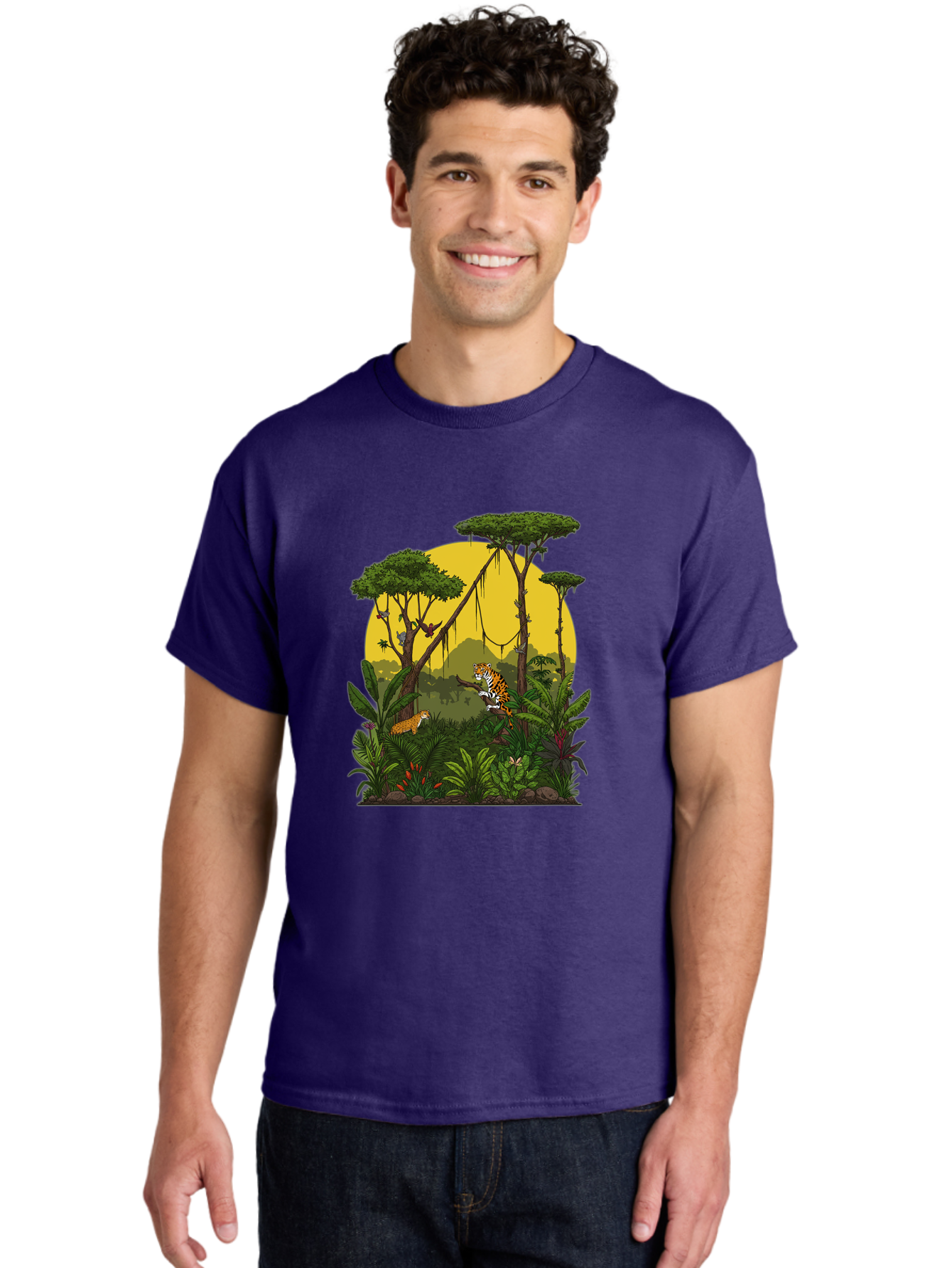 Tigers-In-Jungle Men'S Graphic Tee, 100% Cotton, Comfortable Casual Summer Wear, Machine Washable, Vintage Camera, Old Camera, Antique Camera, Black Camera, Classic Photography, Photography Equipment, Nostalgic Device, Film Camera, Camera Art Ban771