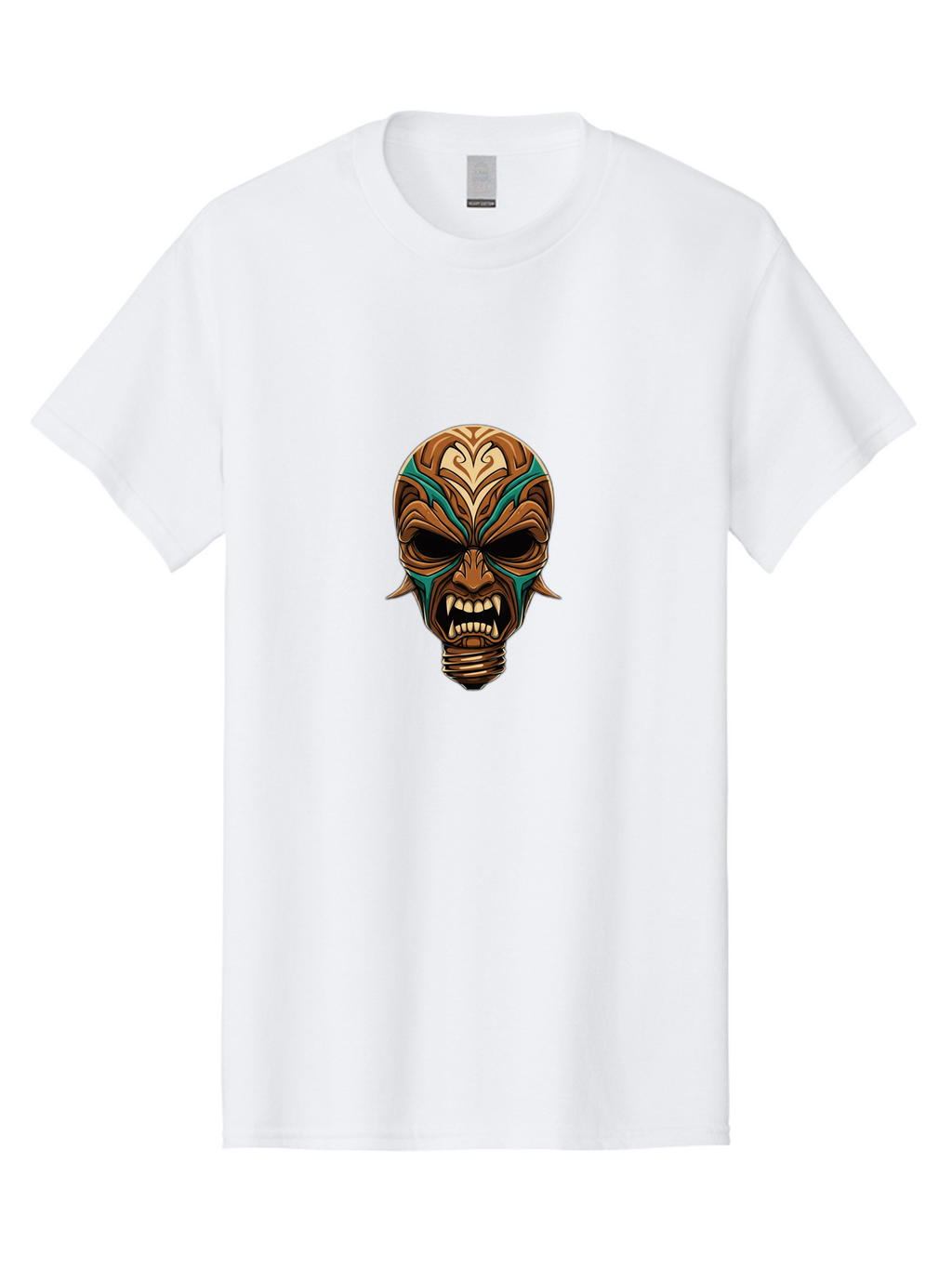 Tiki-Skull Men'S Graphic Tee, 100% Cotton, Comfortable Casual Summer Wear, Machine Washable, Vintage Camera, Old Camera, Antique Camera, Black Camera, Classic Photography, Photography Equipment, Nostalgic Device, Film Camera, Camera Art Ban772