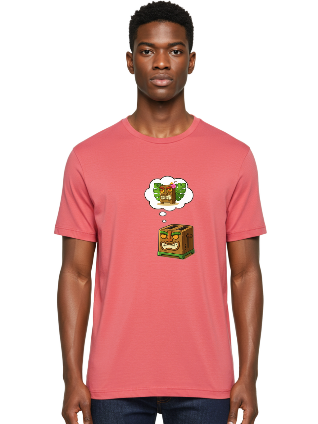 Tiki-Toaster Men'S Graphic Tee, 100% Cotton, Comfortable Casual Summer Wear, Machine Washable, Vintage Camera, Old Camera, Antique Camera, Black Camera, Classic Photography, Photography Equipment, Nostalgic Device, Film Camera, Camera Art Ban774