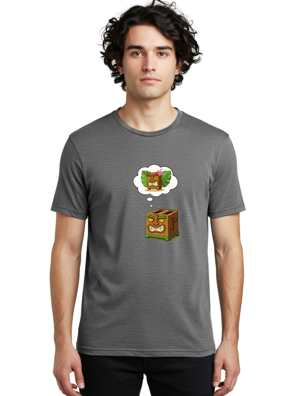 Tiki-Toaster Men'S Graphic Tee, 100% Cotton, Comfortable Casual Summer Wear, Machine Washable, Vintage Camera, Old Camera, Antique Camera, Black Camera, Classic Photography, Photography Equipment, Nostalgic Device, Film Camera, Camera Art Ban774