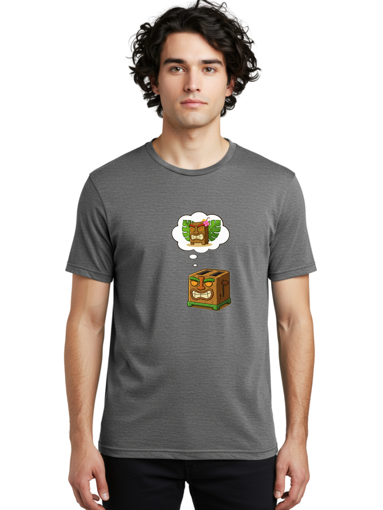 Tiki-Toaster Men'S Graphic Tee, 100% Cotton, Comfortable Casual Summer Wear, Machine Washable, Vintage Camera, Old Camera, Antique Camera, Black Camera, Classic Photography, Photography Equipment, Nostalgic Device, Film Camera, Camera Art Ban774