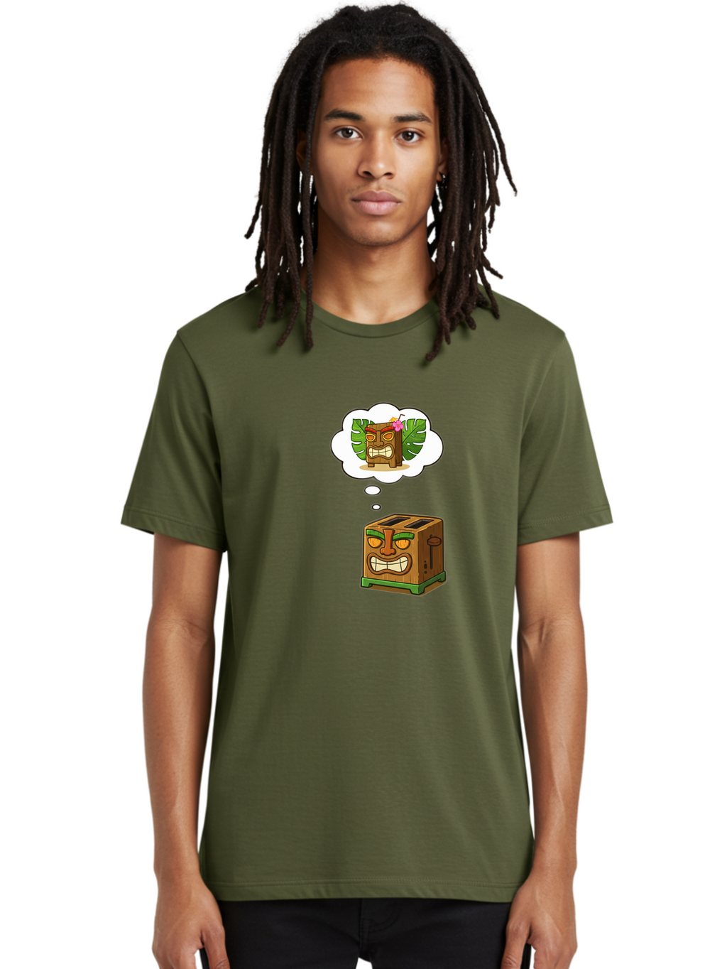 Tiki-Toaster Men'S Graphic Tee, 100% Cotton, Comfortable Casual Summer Wear, Machine Washable, Vintage Camera, Old Camera, Antique Camera, Black Camera, Classic Photography, Photography Equipment, Nostalgic Device, Film Camera, Camera Art Ban774