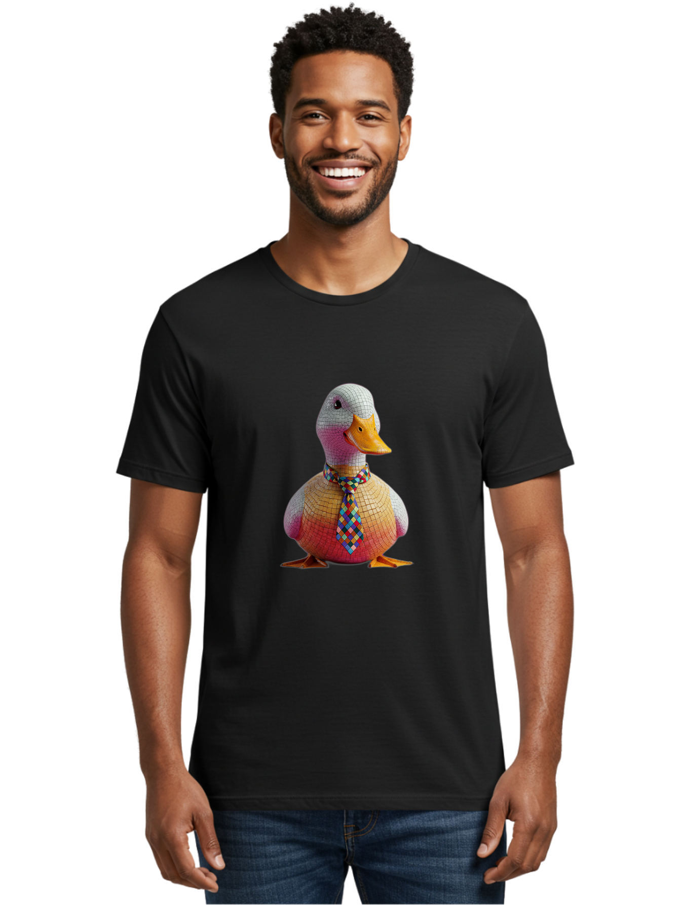Tiled-Duck Men'S Graphic Tee, 100% Cotton, Comfortable Casual Summer Wear, Machine Washable, Vintage Camera, Old Camera, Antique Camera, Black Camera, Classic Photography, Photography Equipment, Nostalgic Device, Film Camera, Camera Art Ban776