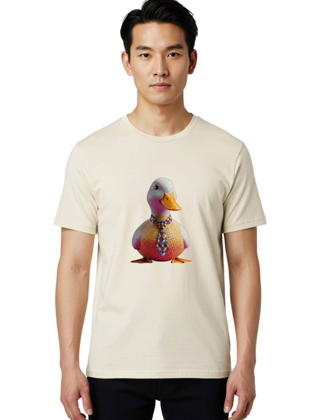 Tiled-Duck Men'S Graphic Tee, 100% Cotton, Comfortable Casual Summer Wear, Machine Washable, Vintage Camera, Old Camera, Antique Camera, Black Camera, Classic Photography, Photography Equipment, Nostalgic Device, Film Camera, Camera Art Ban776