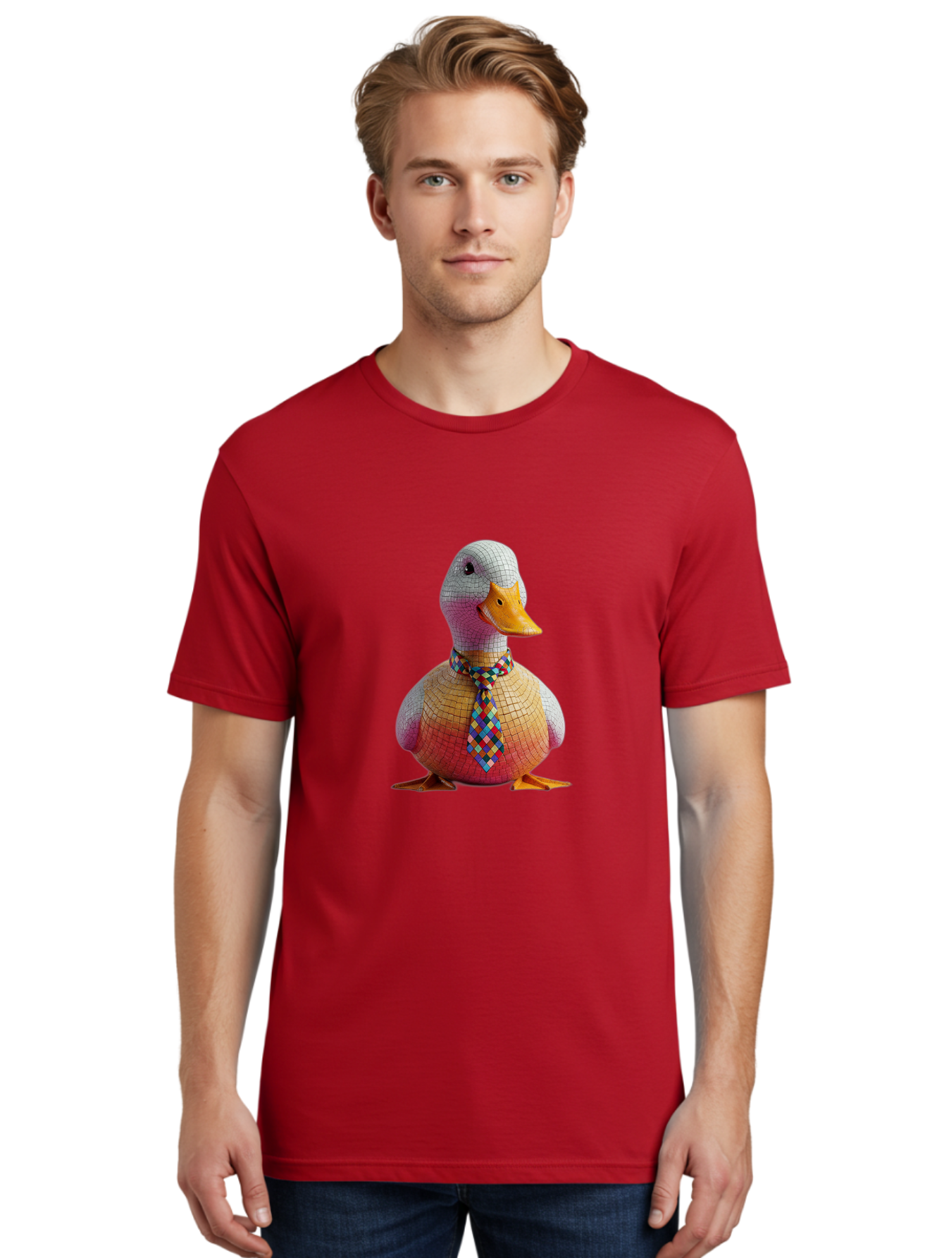 Tiled-Duck Men'S Graphic Tee, 100% Cotton, Comfortable Casual Summer Wear, Machine Washable, Vintage Camera, Old Camera, Antique Camera, Black Camera, Classic Photography, Photography Equipment, Nostalgic Device, Film Camera, Camera Art Ban776