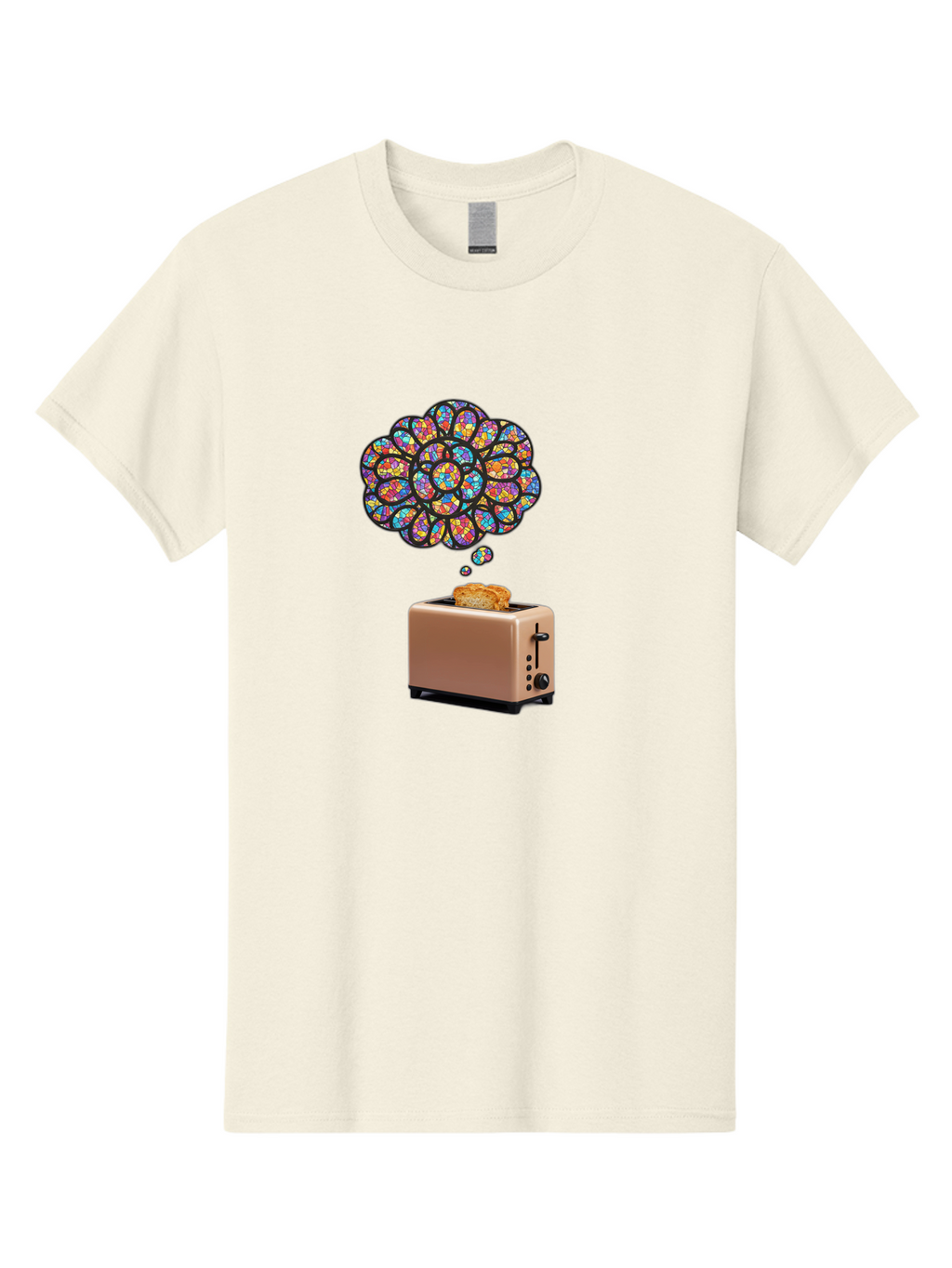 Toast-And-Thought-Bubble Men'S Graphic Tee, 100% Cotton, Comfortable Casual Summer Wear, Machine Washable, Vintage Camera, Old Camera, Antique Camera, Black Camera, Classic Photography, Photography Equipment, Nostalgic Device, Film Camera, Ban778