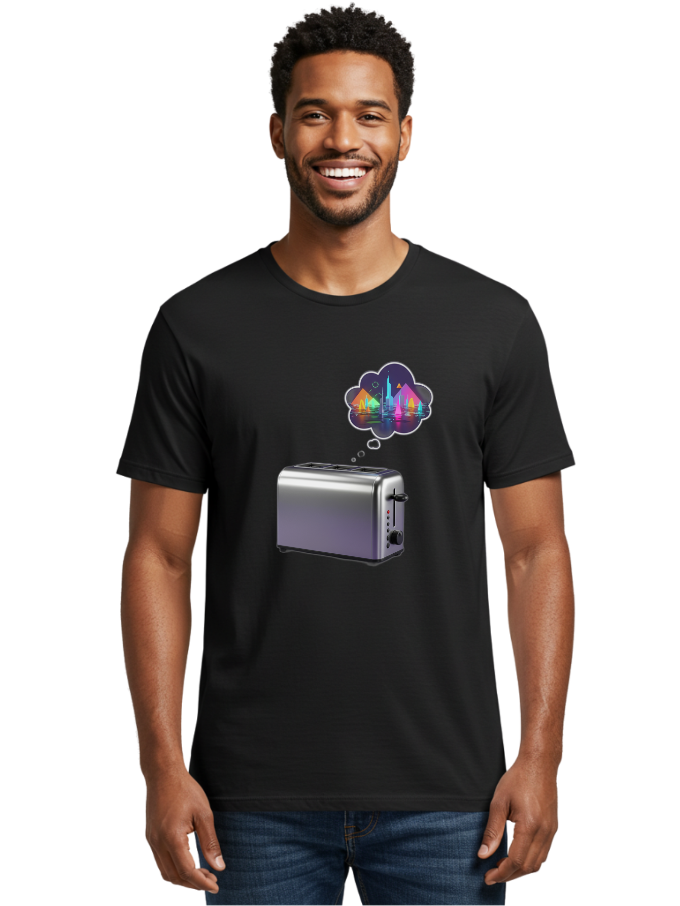 Toast-With-City-Dreams Men'S Graphic Tee, 100% Cotton, Comfortable Casual Summer Wear, Machine Washable, Vintage Camera, Old Camera, Antique Camera, Black Camera, Classic Photography, Photography Equipment, Nostalgic Device, Film Camera, Ban779