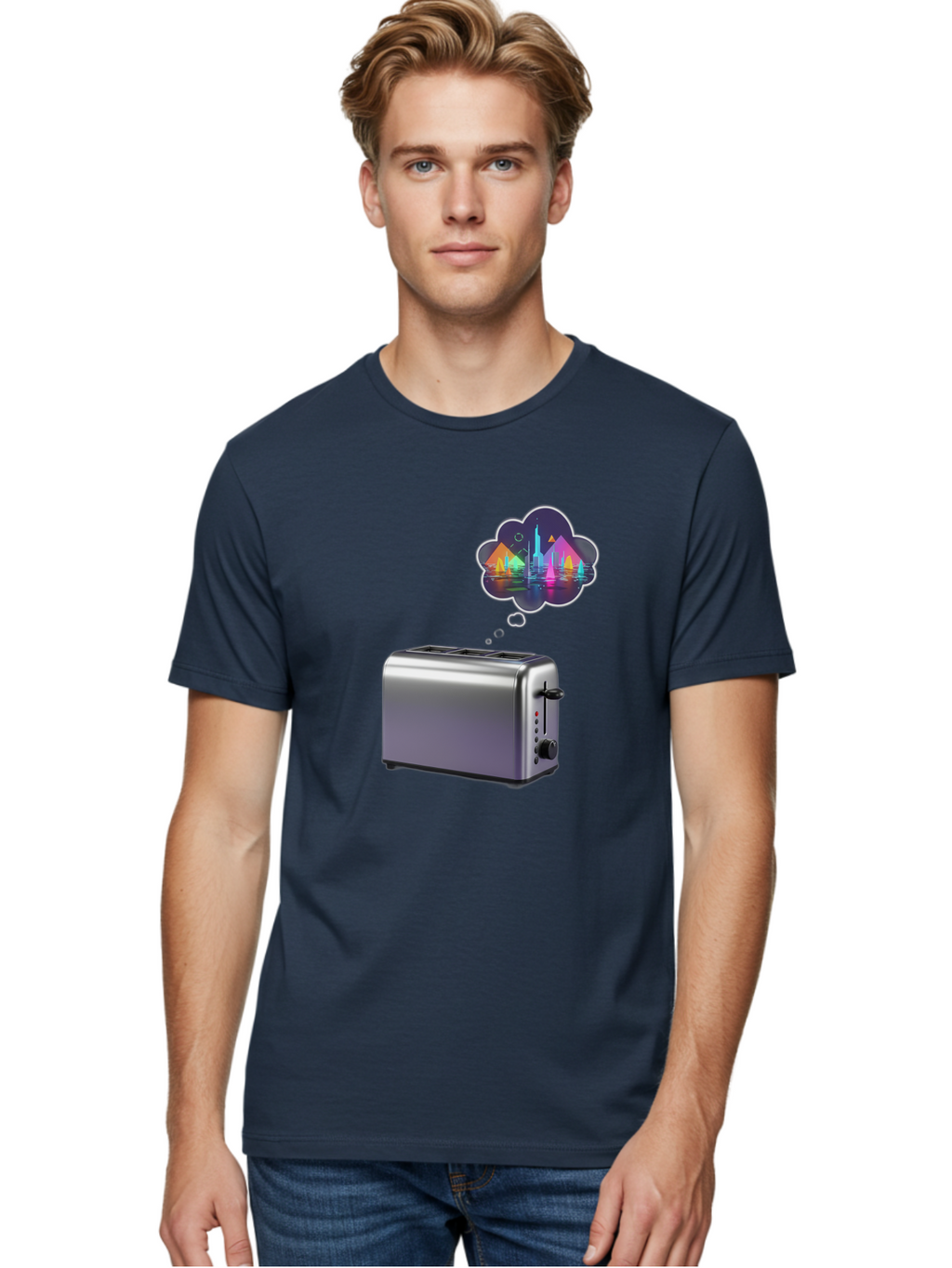 Toast-With-City-Dreams Men'S Graphic Tee, 100% Cotton, Comfortable Casual Summer Wear, Machine Washable, Vintage Camera, Old Camera, Antique Camera, Black Camera, Classic Photography, Photography Equipment, Nostalgic Device, Film Camera, Ban779