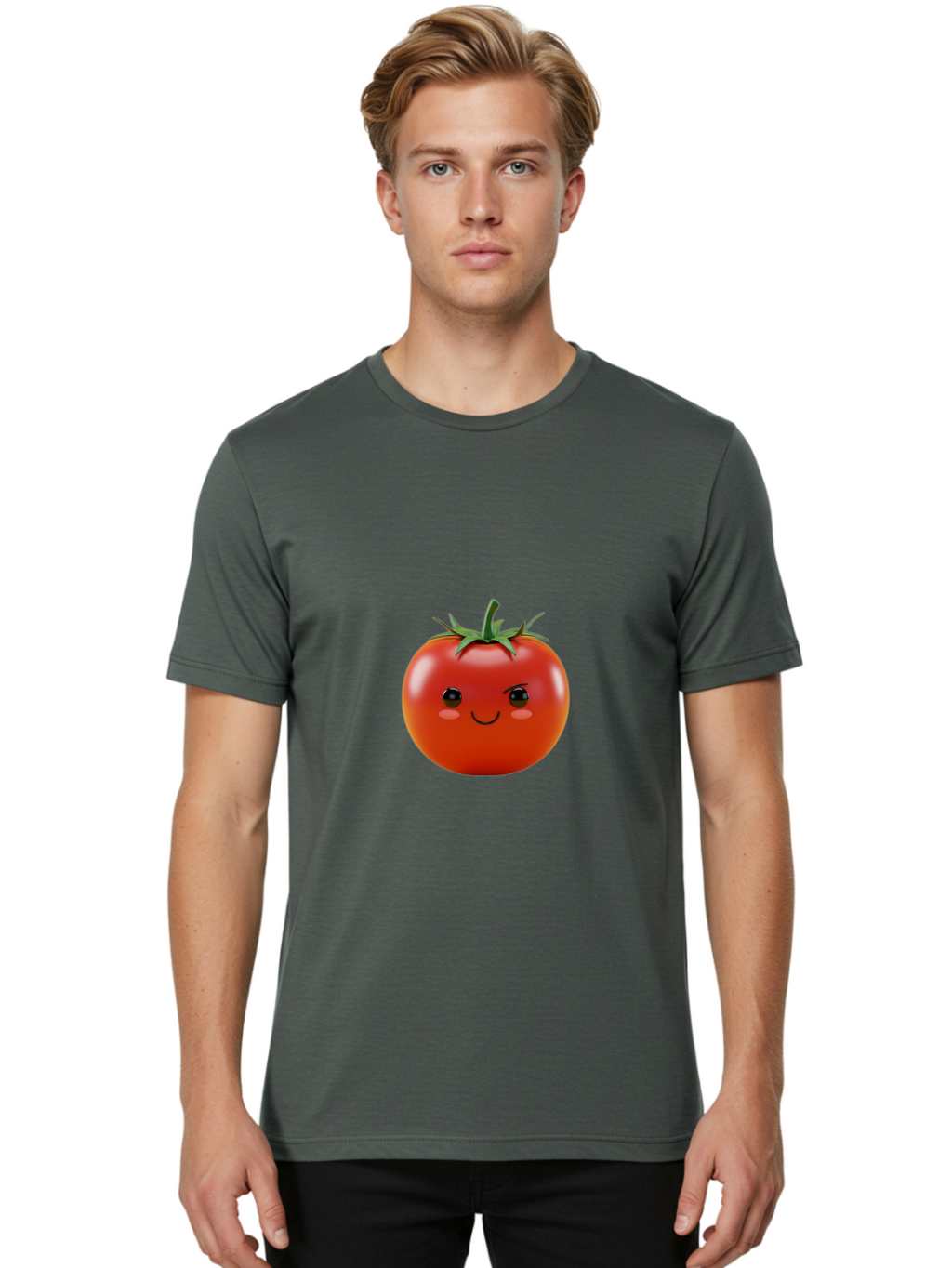 Tomato-Character-1 Men'S Graphic Tee, 100% Cotton, Comfortable Casual Summer Wear, Machine Washable, Vintage Camera, Old Camera, Antique Camera, Black Camera, Classic Photography, Photography Equipment, Nostalgic Device, Film Camera, Ban796