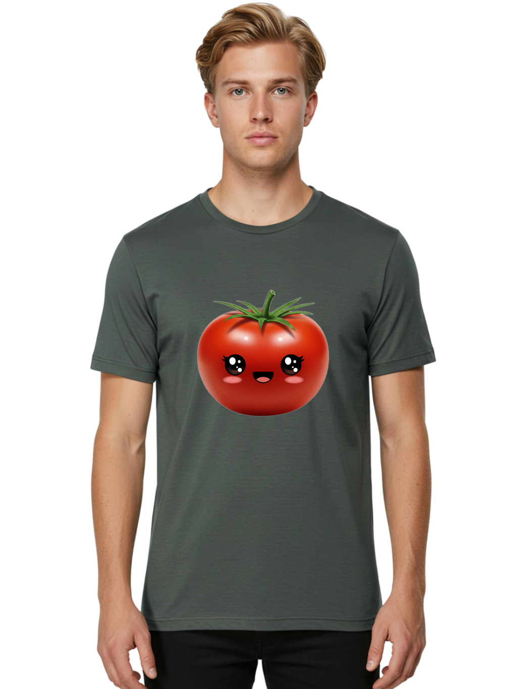 Tomato-Character Men'S Graphic Tee, 100% Cotton, Comfortable Casual Summer Wear, Machine Washable, Vintage Camera, Old Camera, Antique Camera, Black Camera, Classic Photography, Photography Equipment, Nostalgic Device, Film Camera, Camera Art Ban797