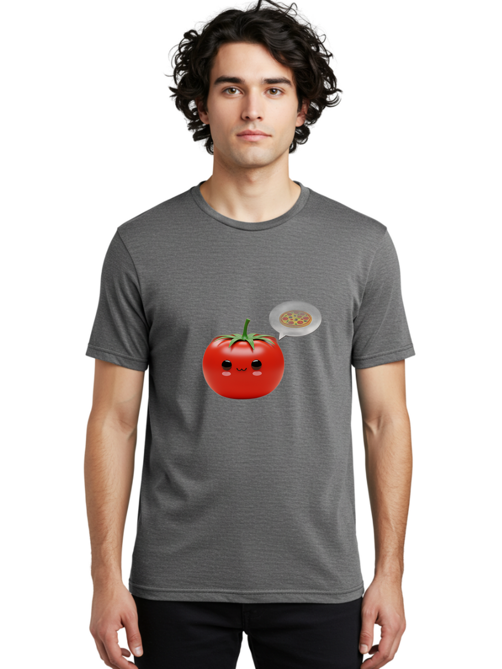 Tomato-Emoji Men'S Graphic Tee, 100% Cotton, Comfortable Casual Summer Wear, Machine Washable, Vintage Camera, Old Camera, Antique Camera, Black Camera, Classic Photography, Photography Equipment, Nostalgic Device, Film Camera, Camera Art Ban799
