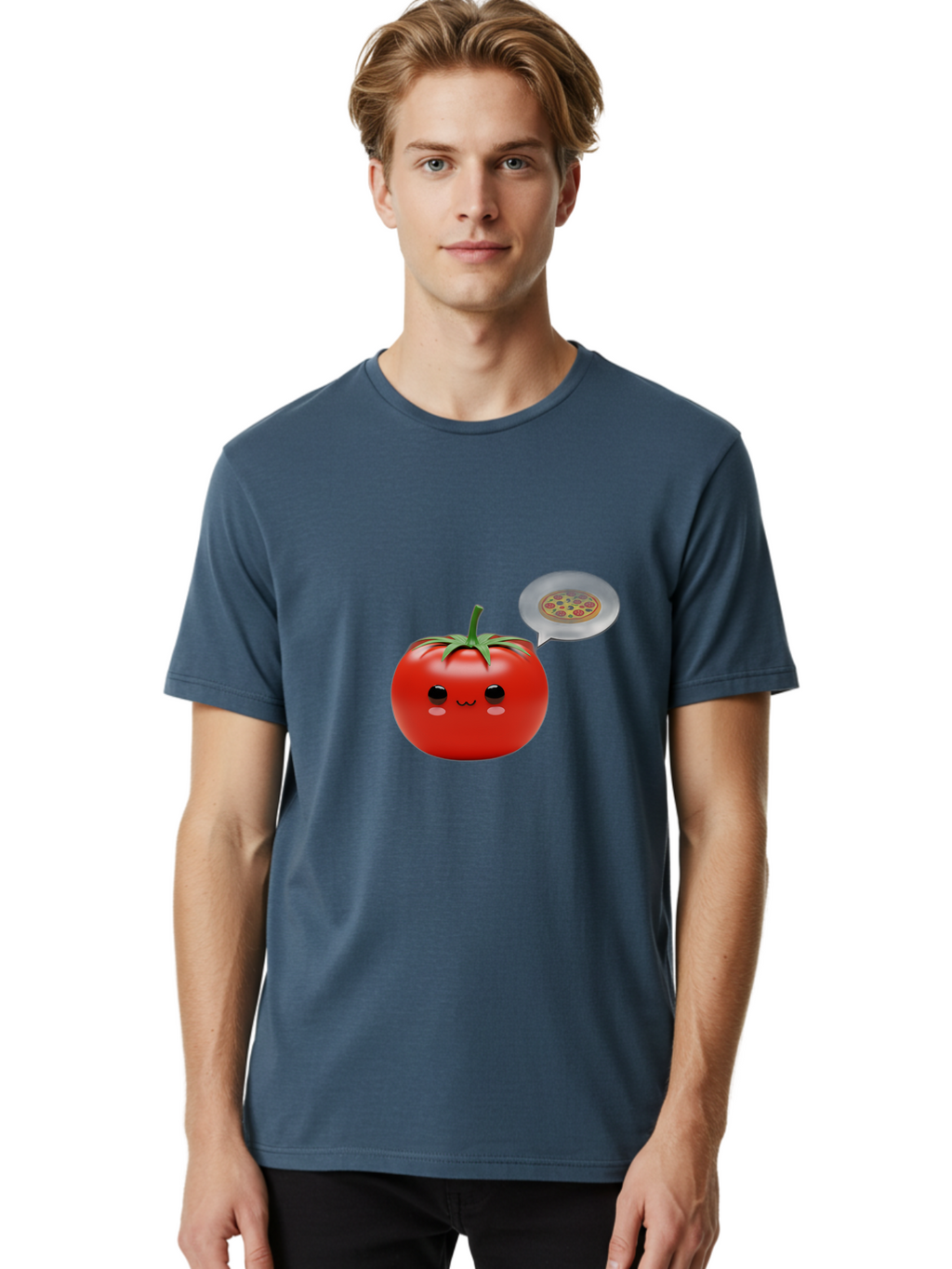 Tomato-Emoji Men'S Graphic Tee, 100% Cotton, Comfortable Casual Summer Wear, Machine Washable, Vintage Camera, Old Camera, Antique Camera, Black Camera, Classic Photography, Photography Equipment, Nostalgic Device, Film Camera, Camera Art Ban799