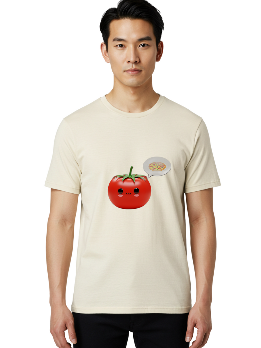 Tomato-Emoji Men'S Graphic Tee, 100% Cotton, Comfortable Casual Summer Wear, Machine Washable, Vintage Camera, Old Camera, Antique Camera, Black Camera, Classic Photography, Photography Equipment, Nostalgic Device, Film Camera, Camera Art Ban799