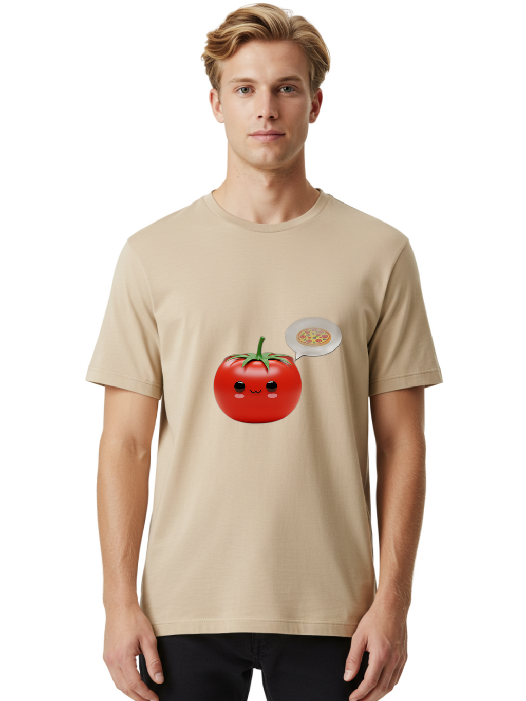 Tomato-Emoji Men'S Graphic Tee, 100% Cotton, Comfortable Casual Summer Wear, Machine Washable, Vintage Camera, Old Camera, Antique Camera, Black Camera, Classic Photography, Photography Equipment, Nostalgic Device, Film Camera, Camera Art Ban799