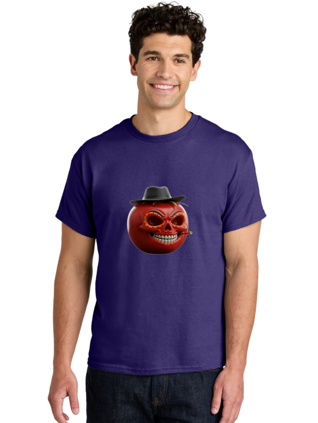 Tomato-Sugar-Skull Men'S Graphic Tee, 100% Cotton, Comfortable Casual Summer Wear, Machine Washable, Vintage Camera, Old Camera, Antique Camera, Black Camera, Classic Photography, Photography Equipment, Nostalgic Device, Film Camera, Ban806