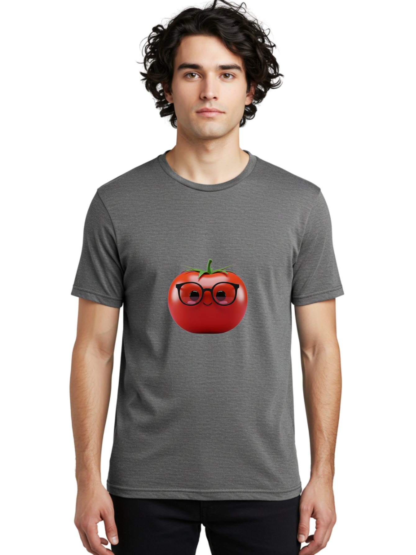 Tomato-With-Glasses Men'S Graphic Tee, 100% Cotton, Comfortable Casual Summer Wear, Machine Washable, Vintage Camera, Old Camera, Antique Camera, Black Camera, Classic Photography, Photography Equipment, Nostalgic Device, Film Camera, Ban807