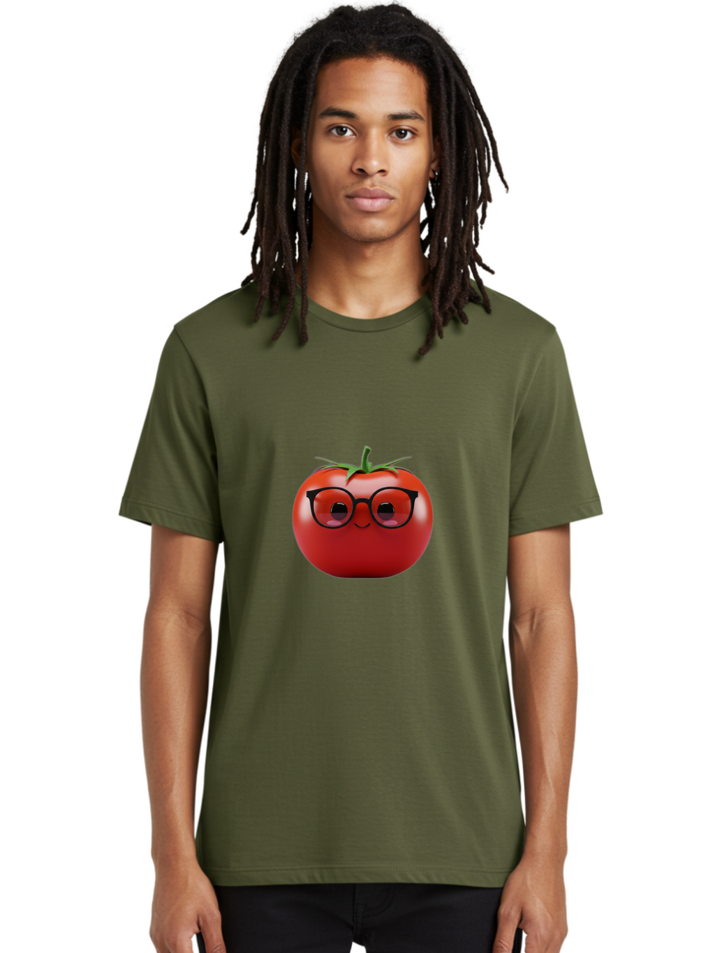 Tomato-With-Glasses Men'S Graphic Tee, 100% Cotton, Comfortable Casual Summer Wear, Machine Washable, Vintage Camera, Old Camera, Antique Camera, Black Camera, Classic Photography, Photography Equipment, Nostalgic Device, Film Camera, Ban807